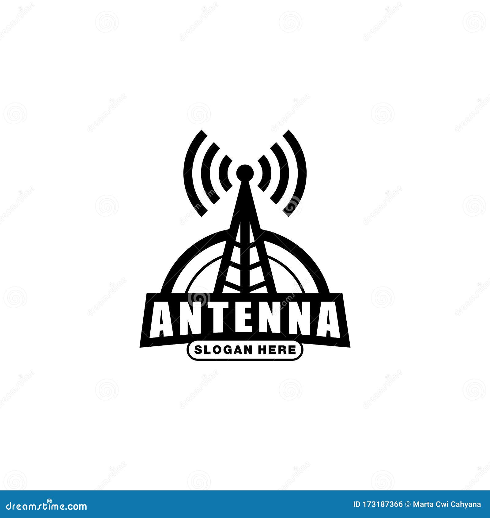 Radio, Icono De Señal De Envío De Antena. Tecnología Inalámbrica.  Ilustración Vectorial Ilustraciones svg, vectoriales, clip art vectorizado  libre de derechos. Image 77969243