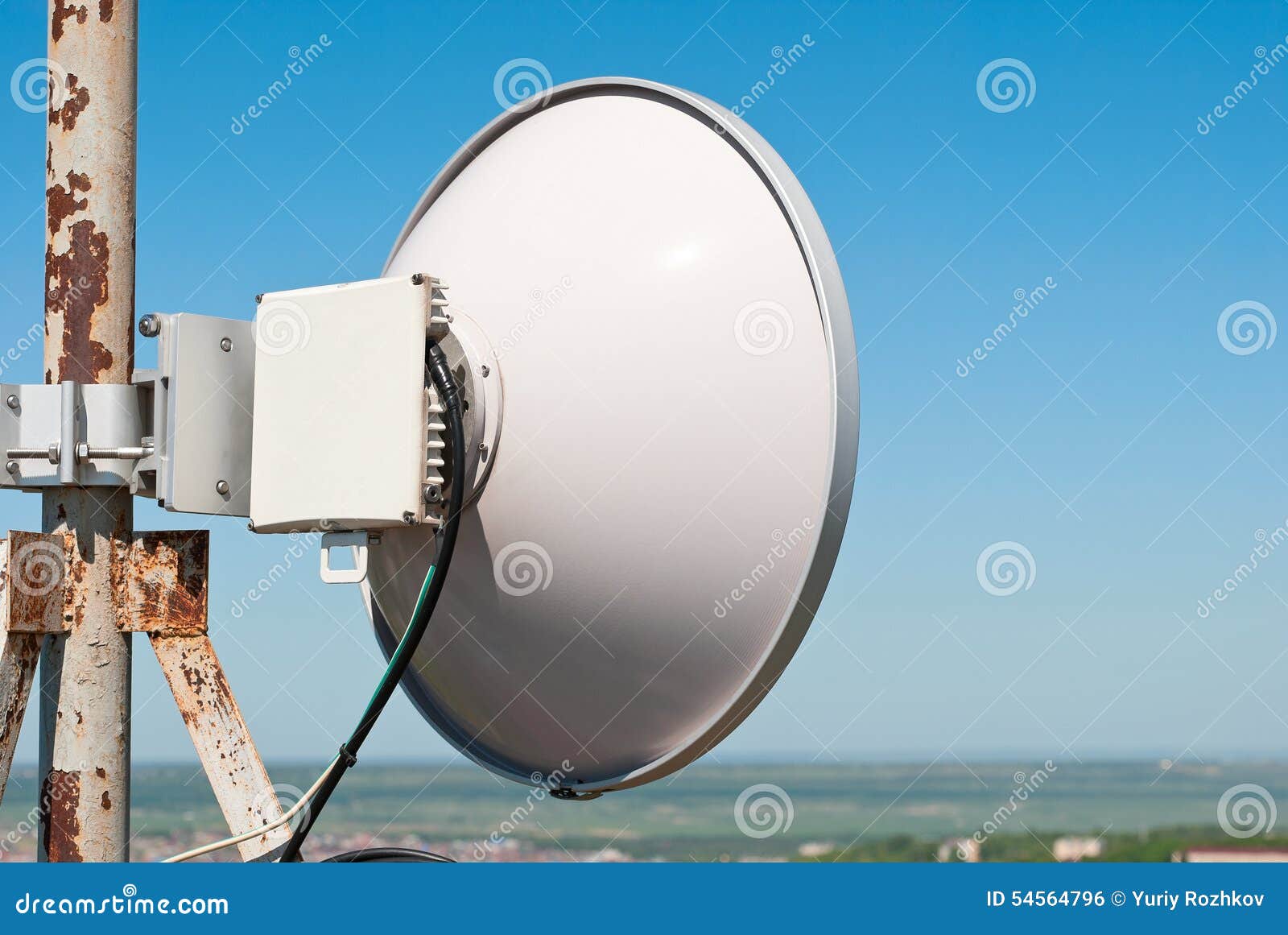 Antenna Cellular Base Station Stock Photo Image of infrastructure
