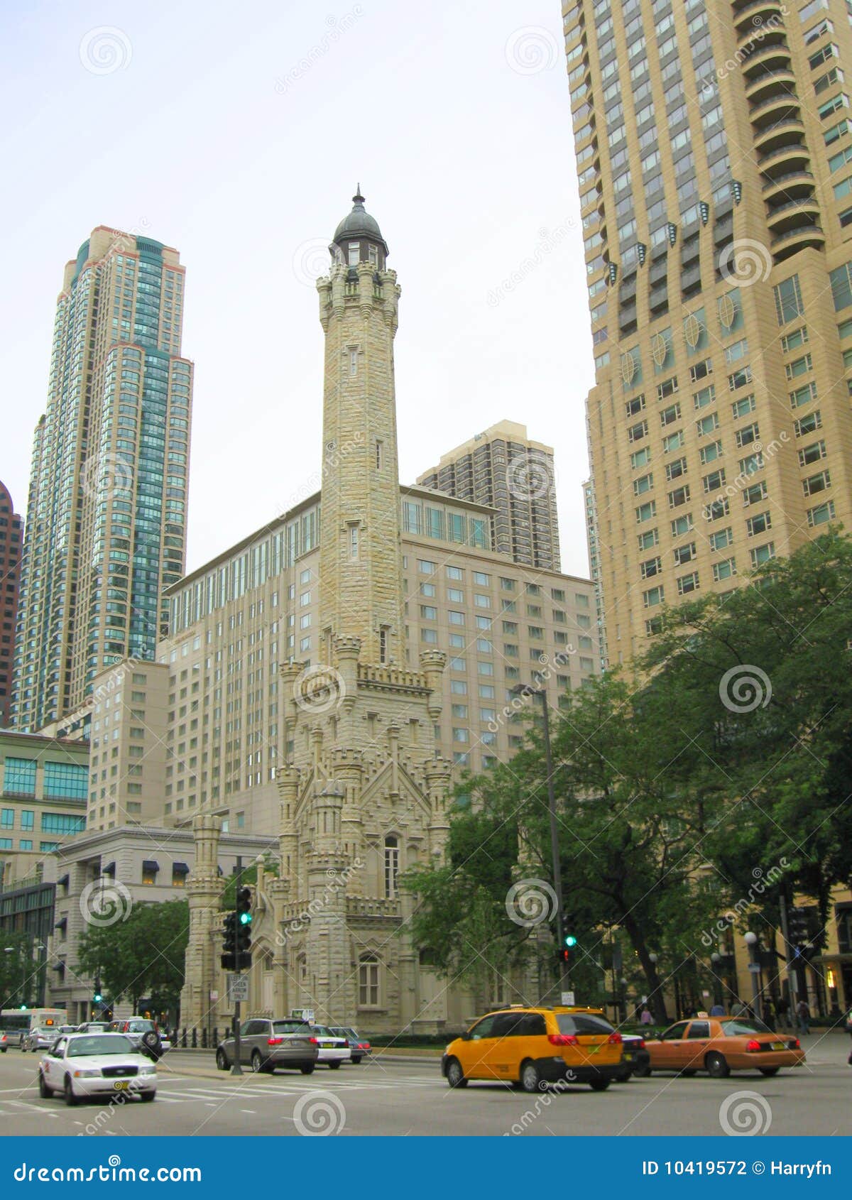 Antenna del Chicago fotografia stock. Immagine di ilillinois 10419572