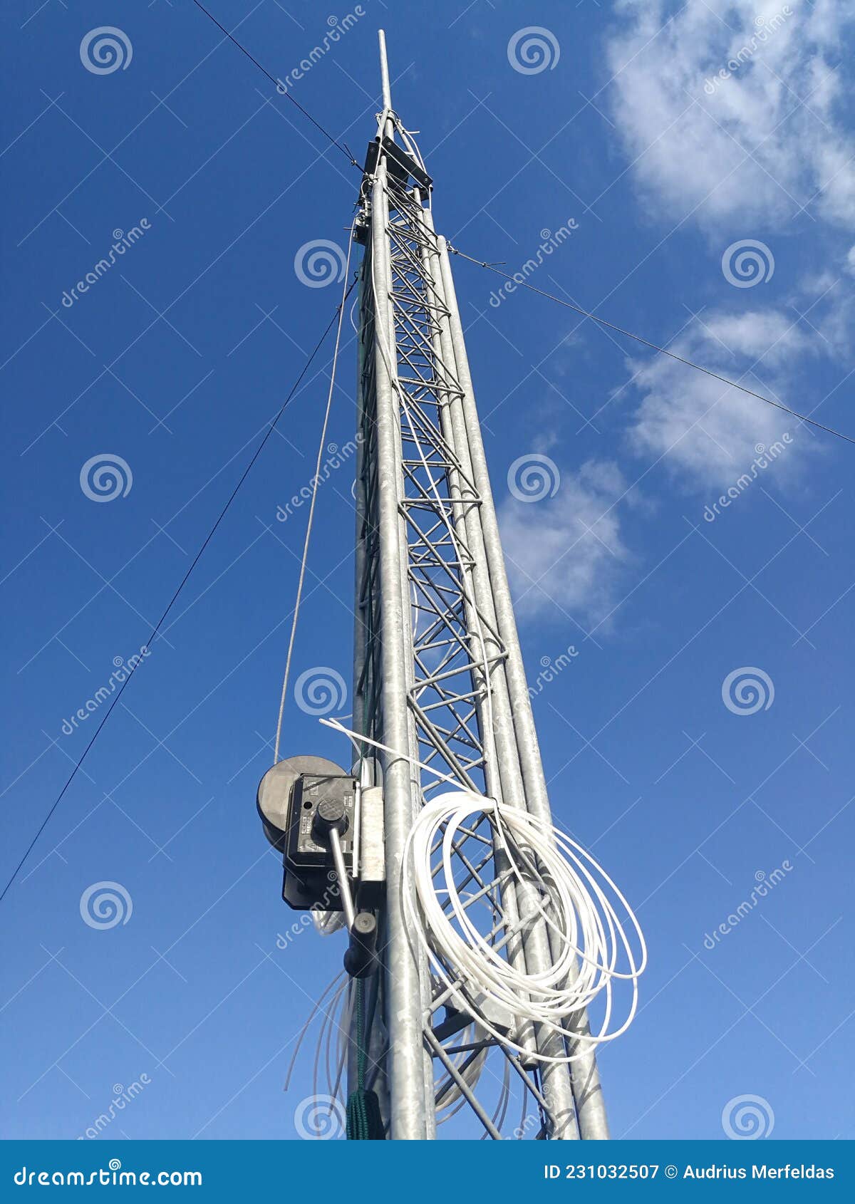 Amateur Radio Tower Stock Photos image