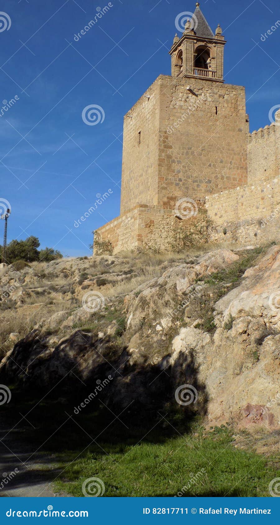 antequera-tower of the alcazaba- andalusia-spain