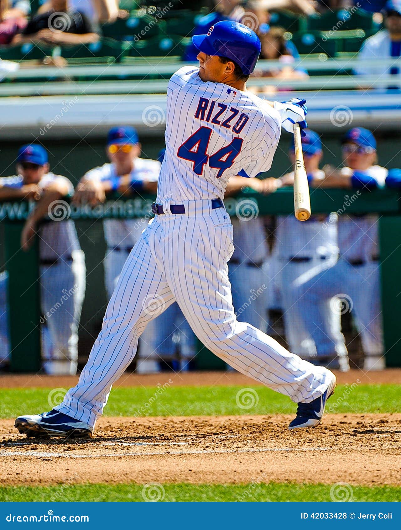 44 Anthony Rizzo of the Chicago Cubs. Editorial Stock Photo - Image of  chicago, infielder: 42033428