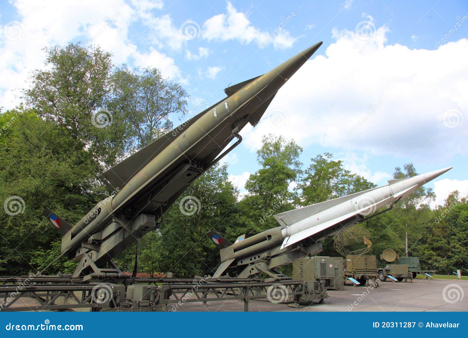 Anti Aircraft Missiles Nike Hercules Editorial Photography - of aircraft, missile: 20311287