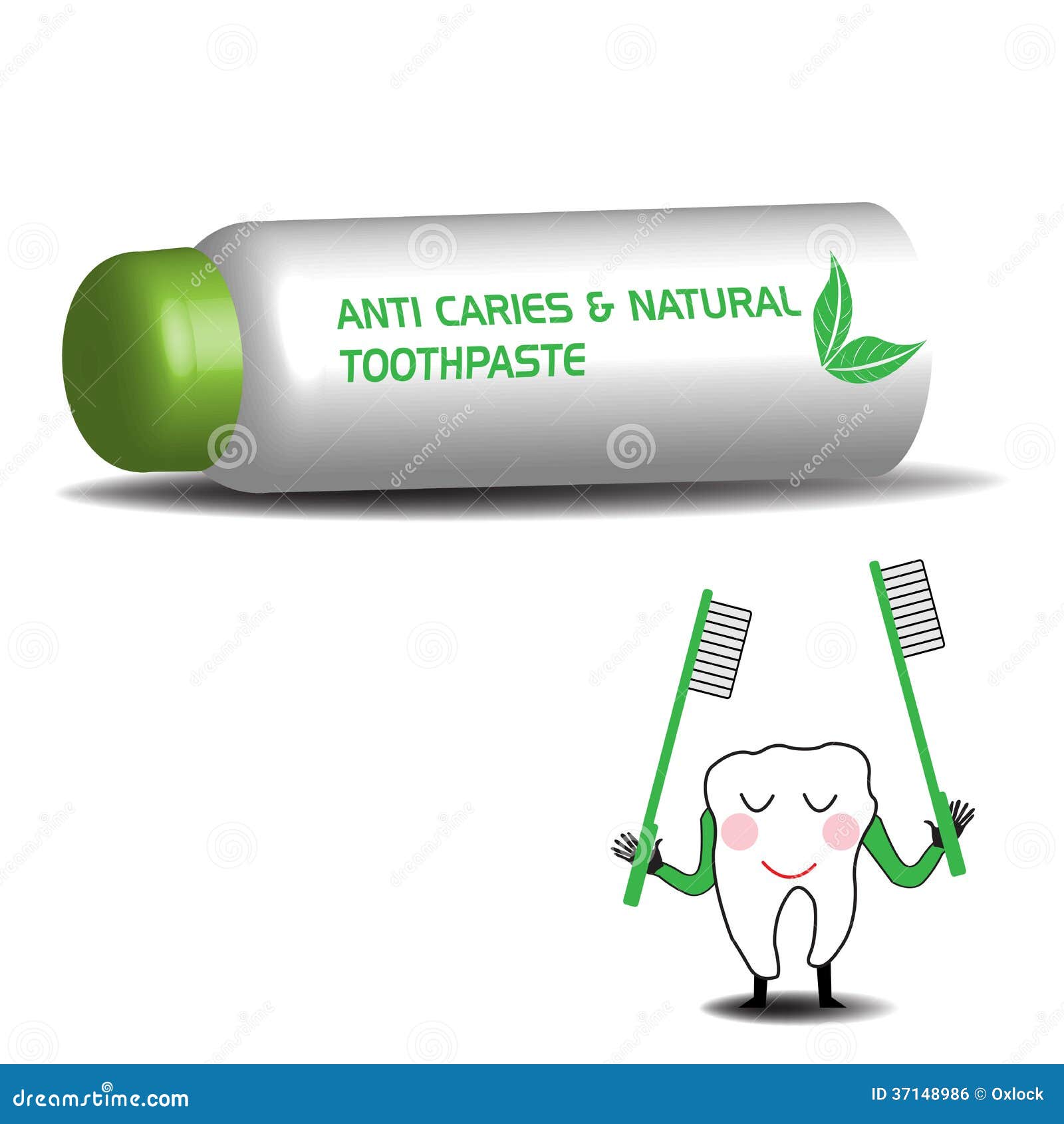 toothpaste tube cartoon