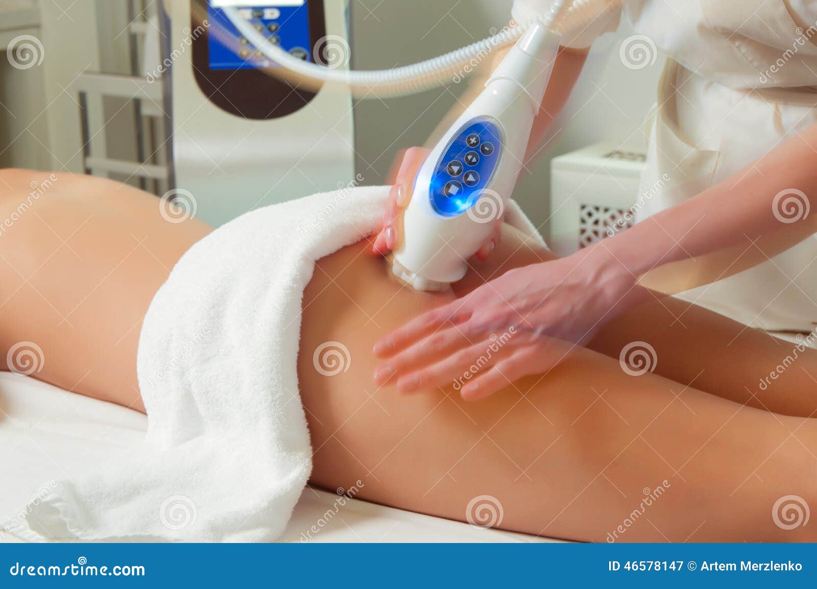 Anti cellulite treatment stock image. Image of pamper - 46578147