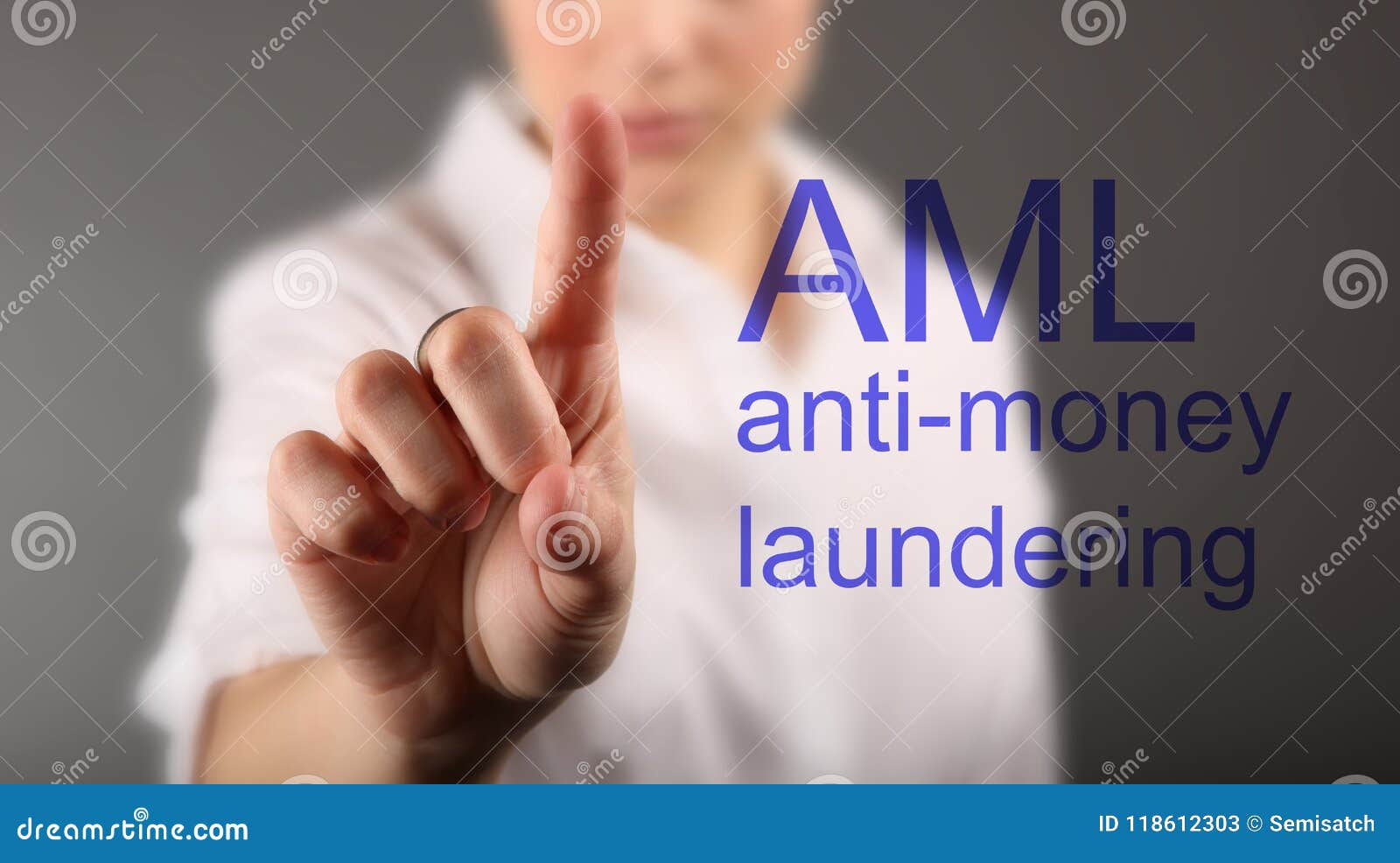 anti money laundering concept aml