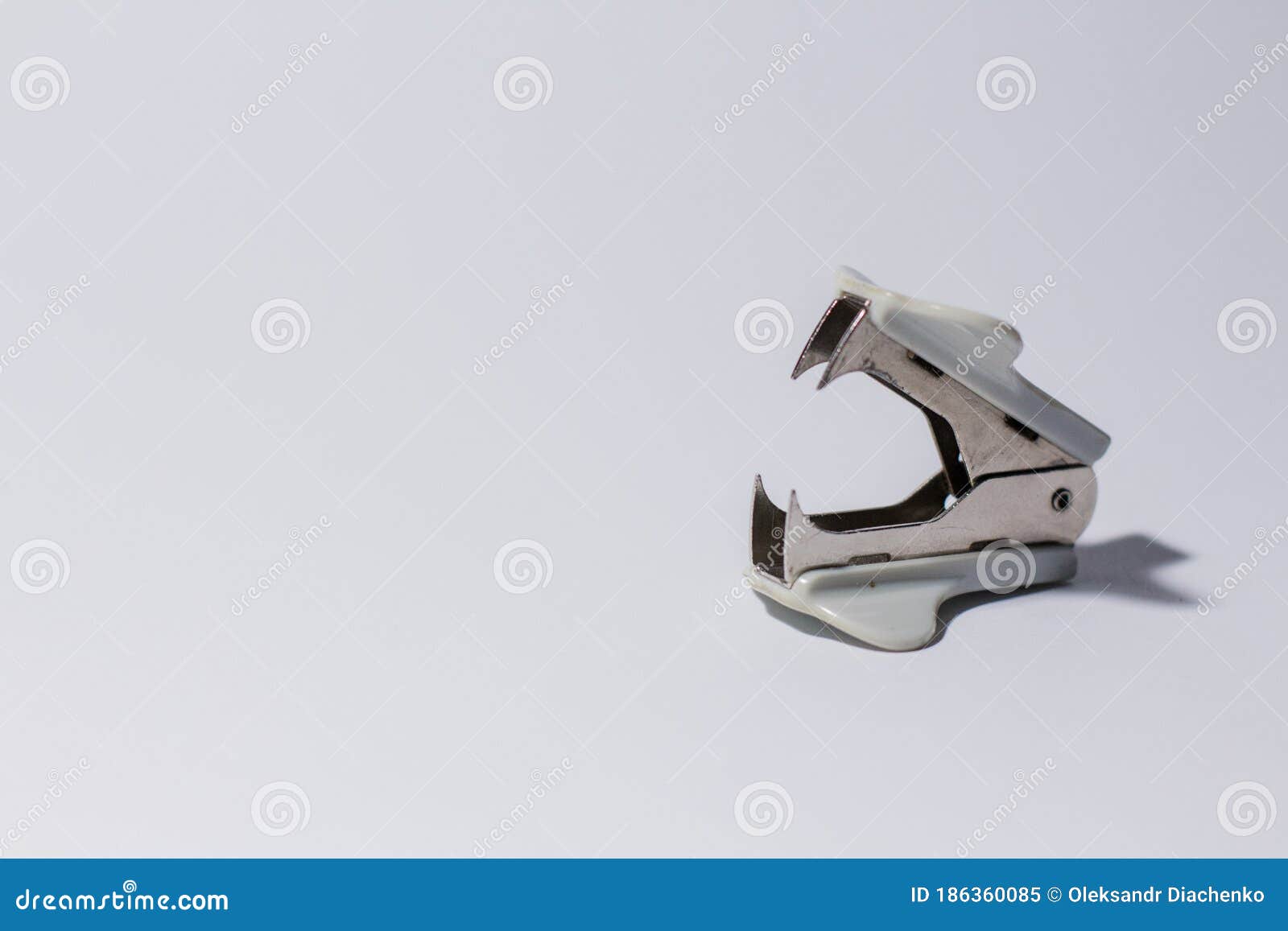 Anti-stapler on a White Background Stock Image - Image of closeup ...