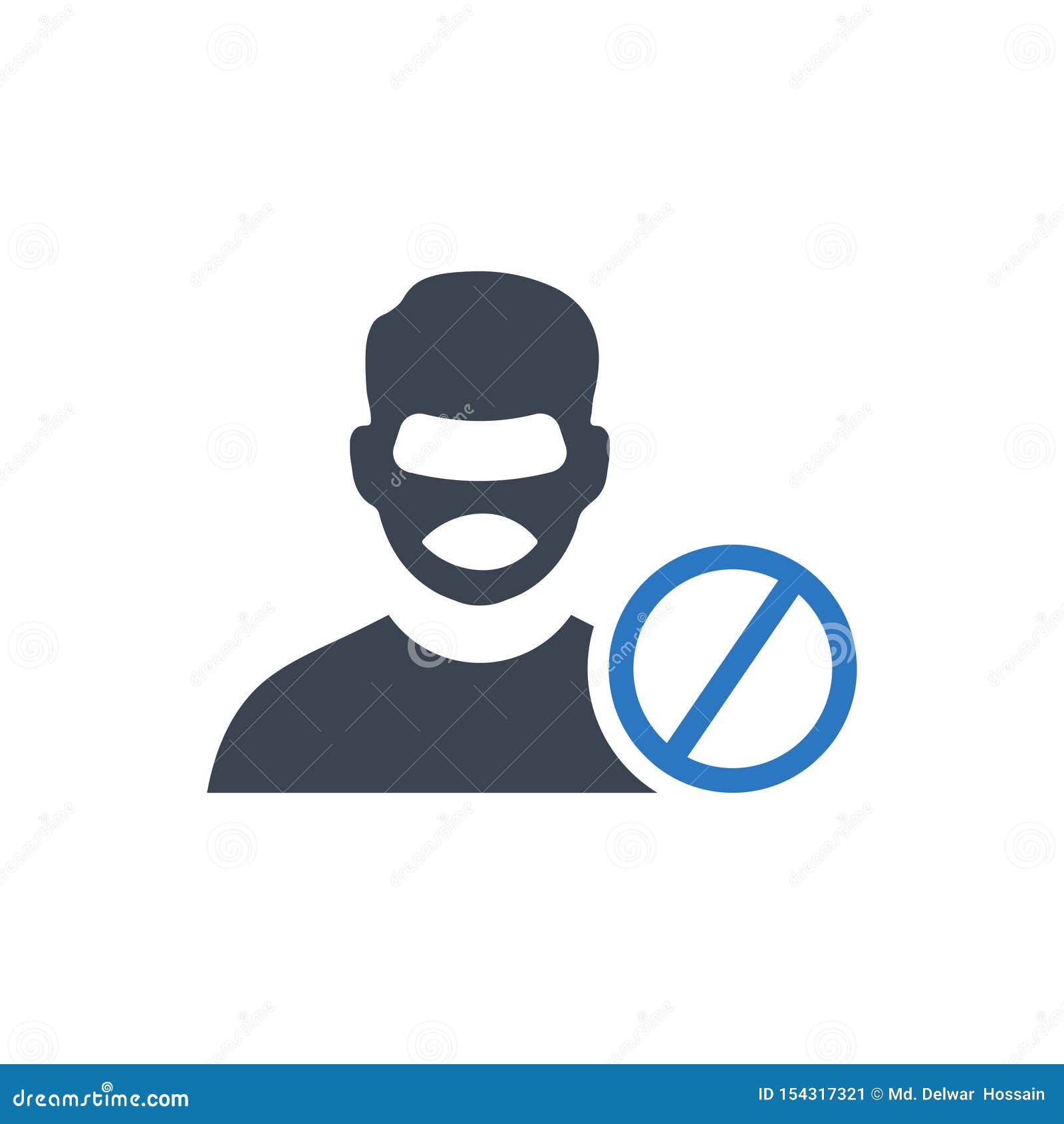 Anti thief icon stock vector. Illustration of stealing 154317321