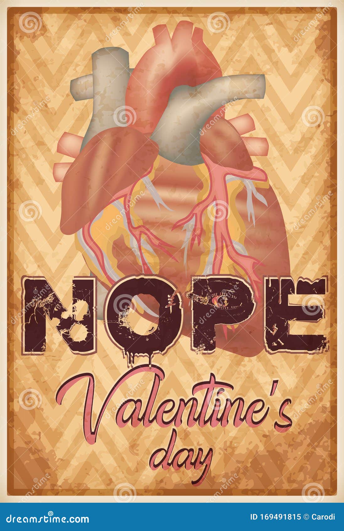 Download Anti Valentine`s Day Heart Wallpaper, Vector Stock Vector ...