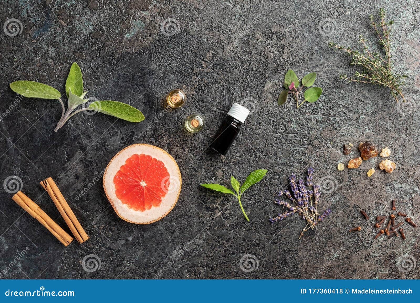 Antibacterial, Antiviral and Immuneboosting Essential Oils on a Dark