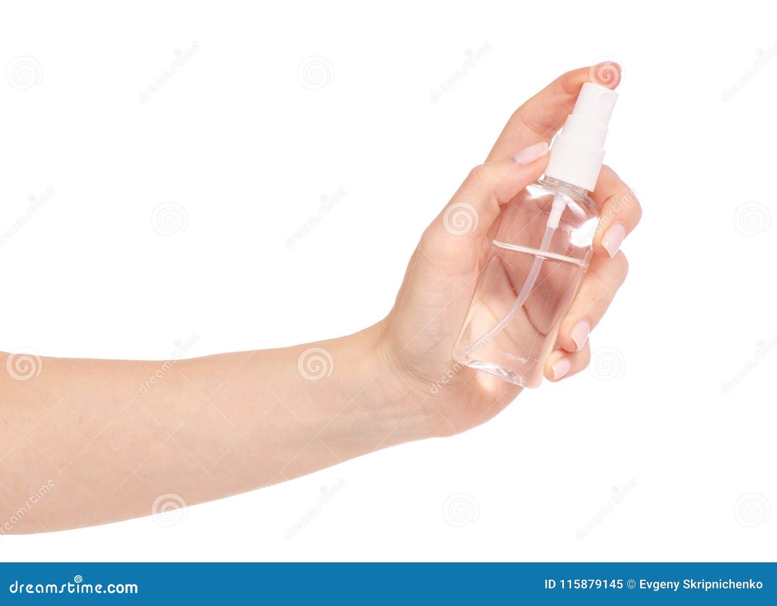 Antibacterial Spray for Hands Antiseptic for Hands Stock Image - Image ...