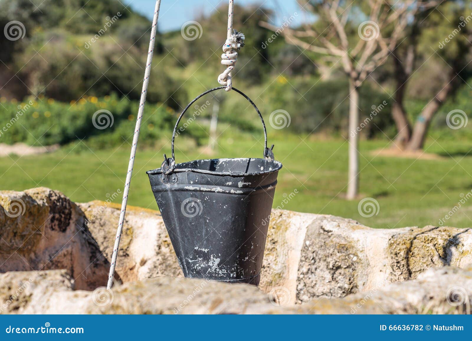 Le avventure di Andreuccio a Napoli Antico-pozzo-d-acqua-con-un-secchio-66636782