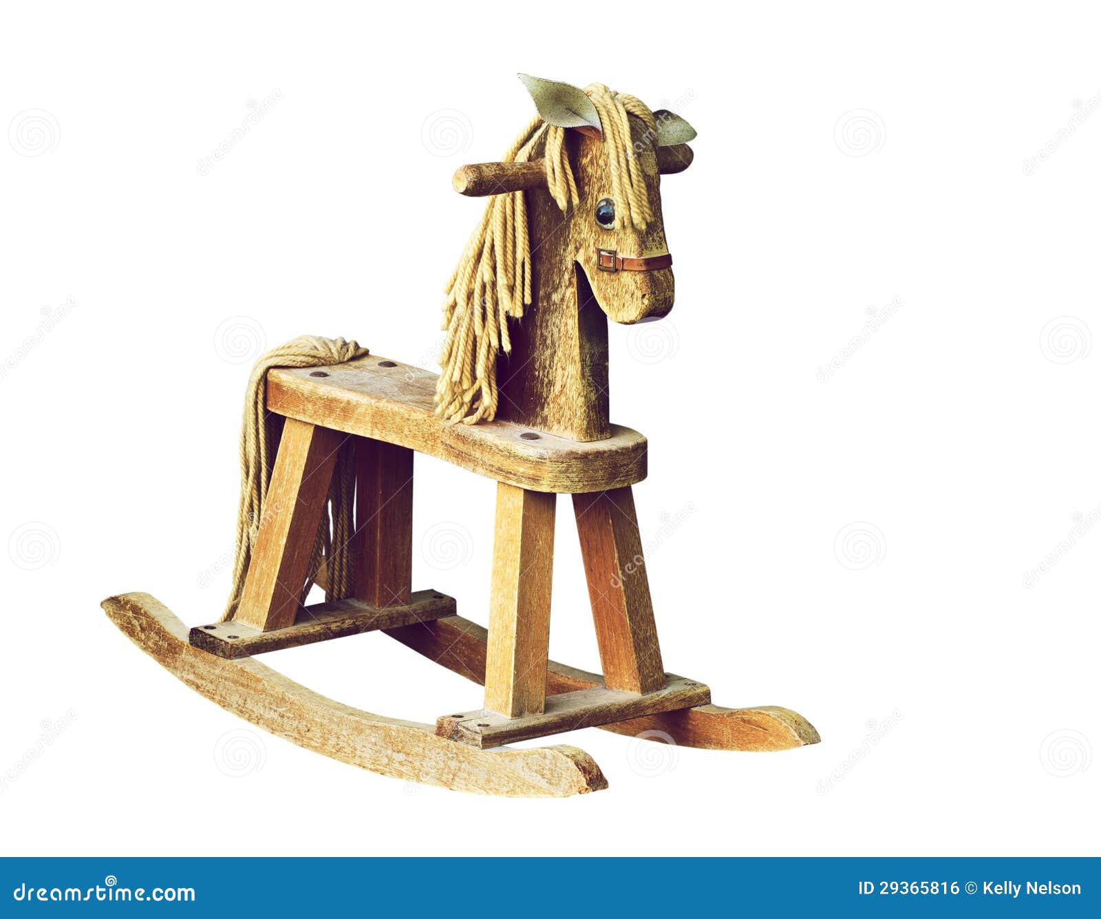 Antiek Houten Hobbelpaard Stock Foto Afbeelding Bestaande Uit Geheugen 29365816