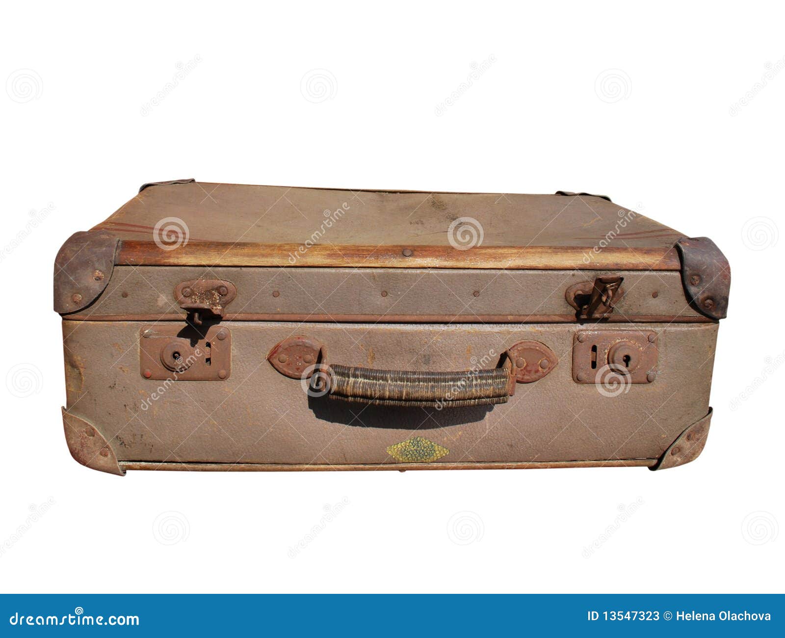 antieke reiskoffer