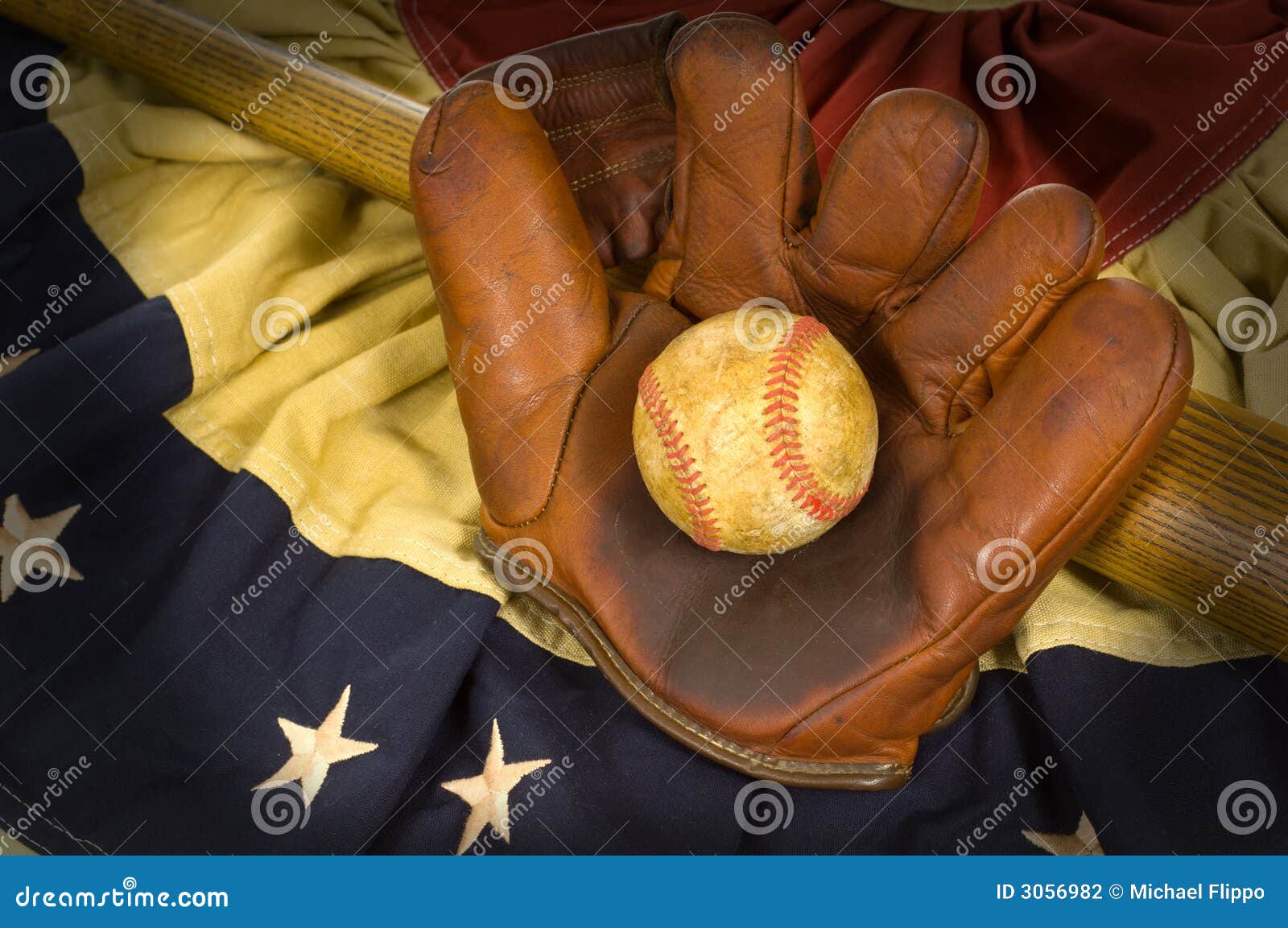 Antike BaseballFelder stockfoto. Bild von nähen, tradition 3056982