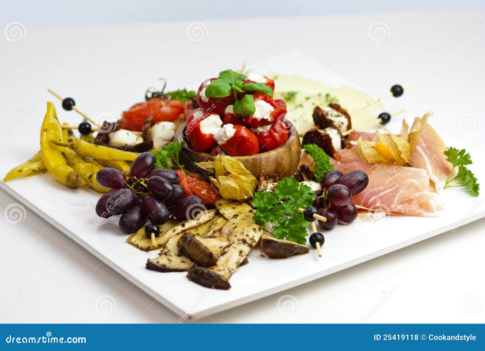 Antipasti variation stock photo. Image of mediterranean 25419118