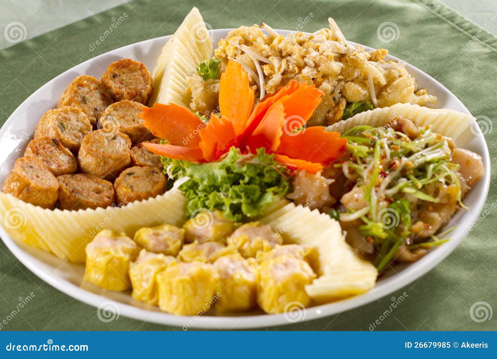 Antipasto fritto cinese immagine stock. Immagine di cina 26679985