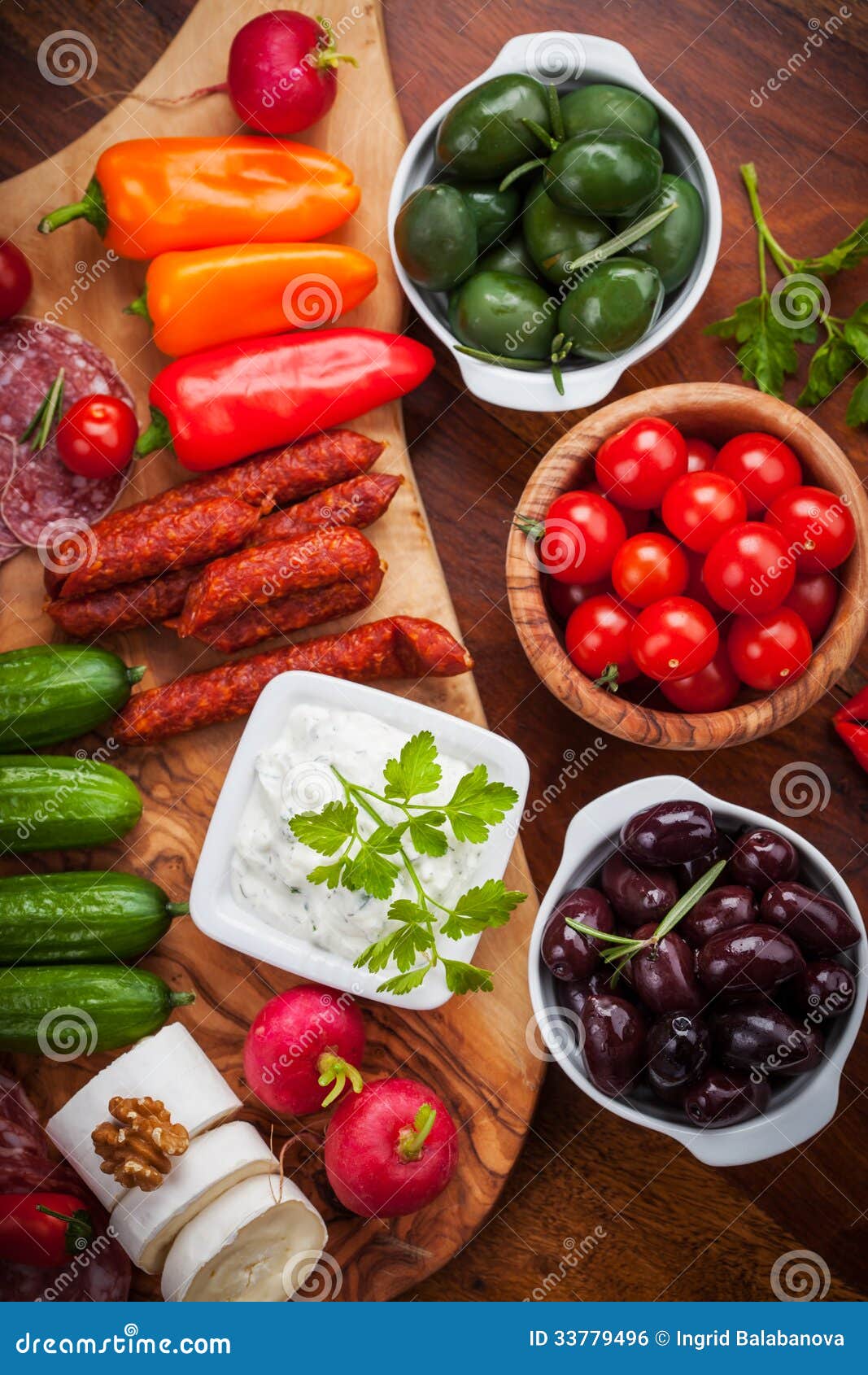 Antipasto Platter with Raw Snack Stock Photo Image of beef, cheese
