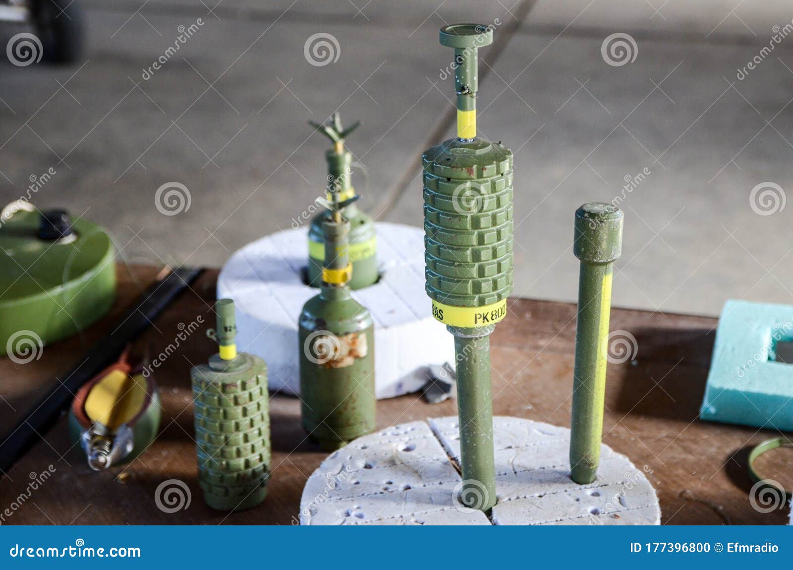 Antipersonnel Fragmentation Land Mine. PROM1, PMR2A, PMR3, PMA3