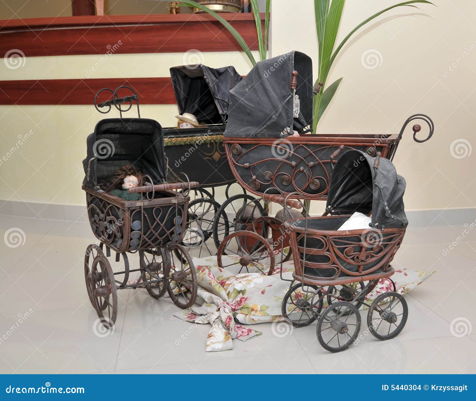 antique baby carriages
