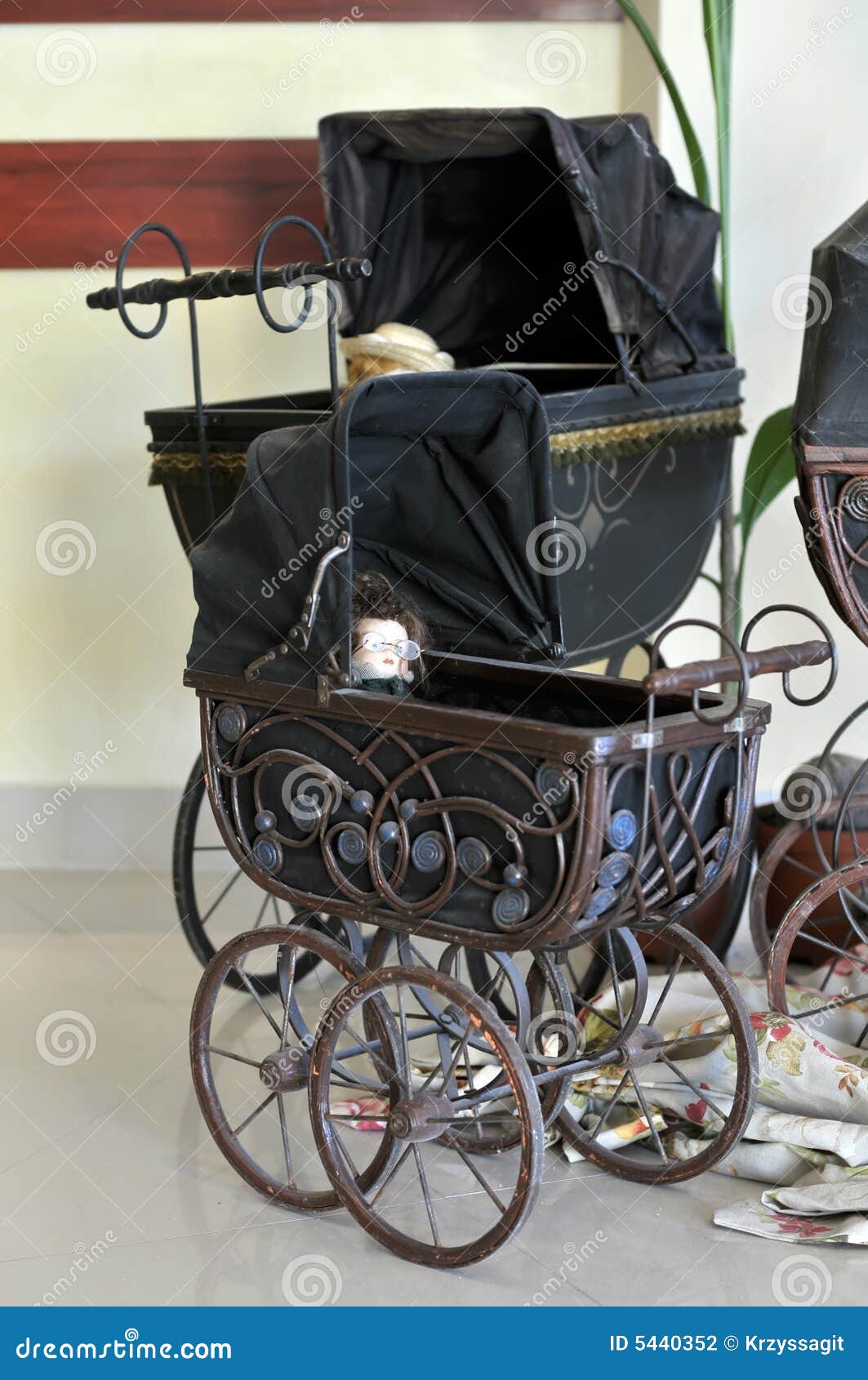 antique baby carriages