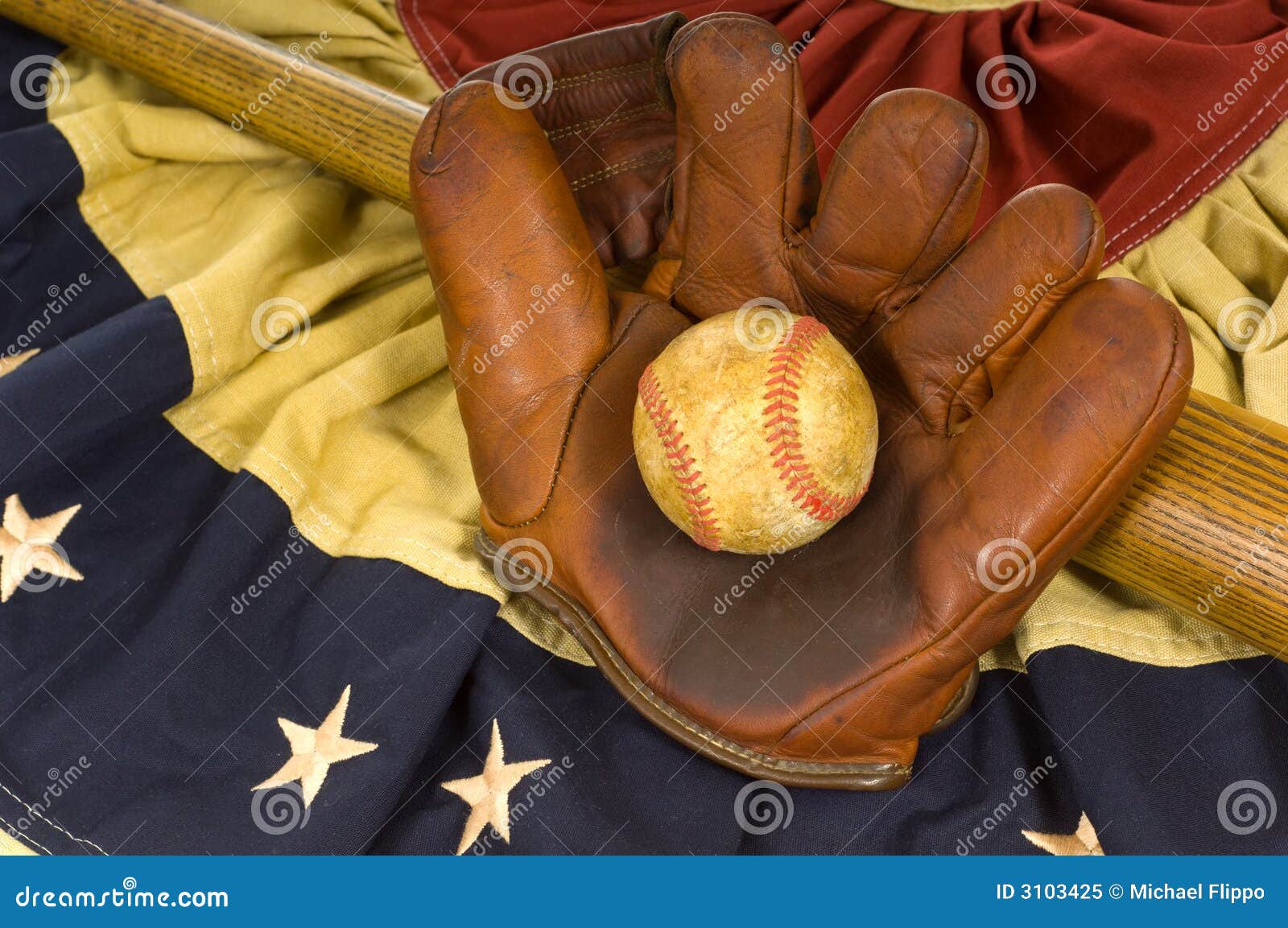 Antique Baseball Items stock image. Image of tradition 3103425