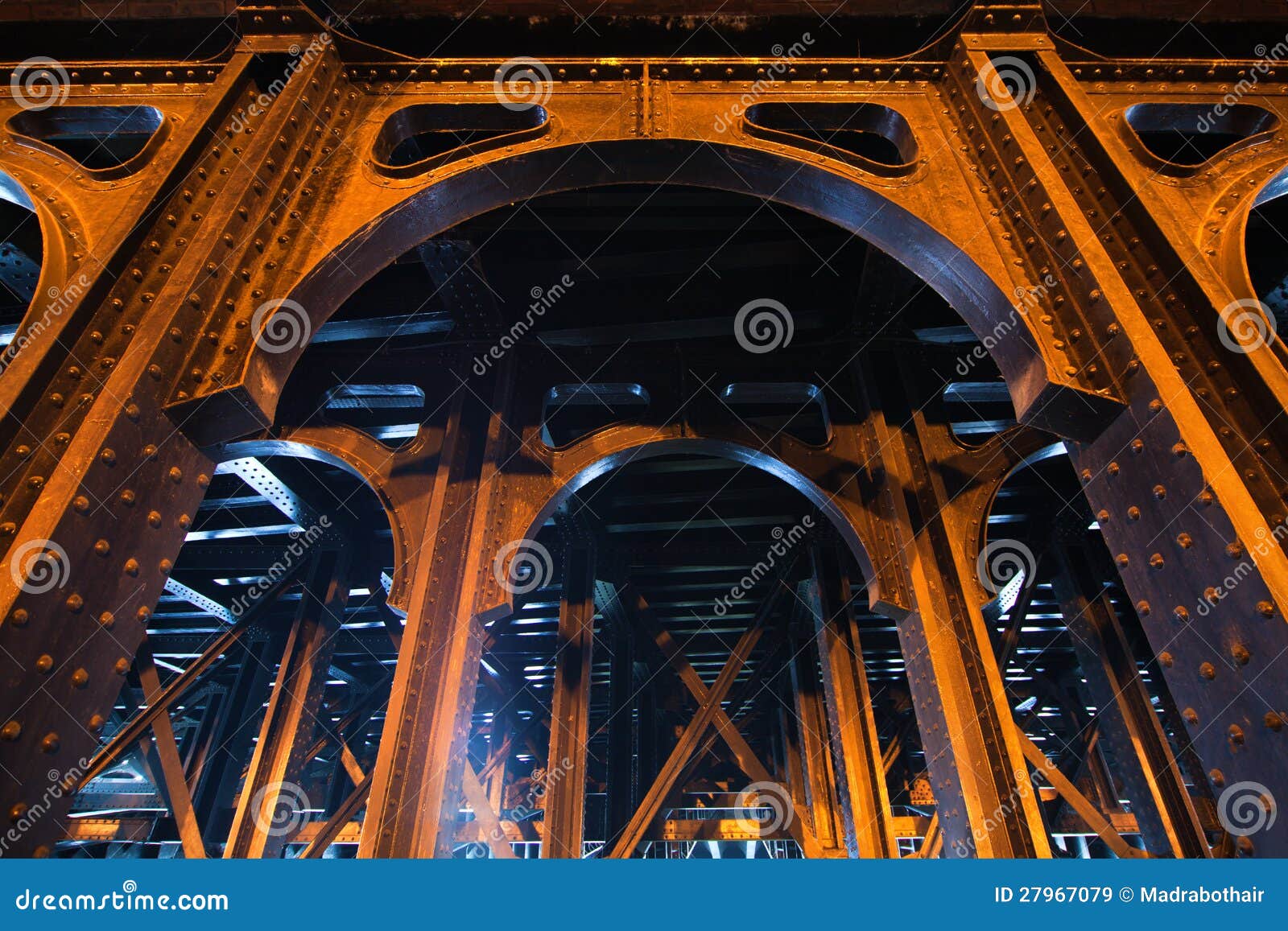 Antique Bridge Construction Stock Image Image of pile, pillar 27967079