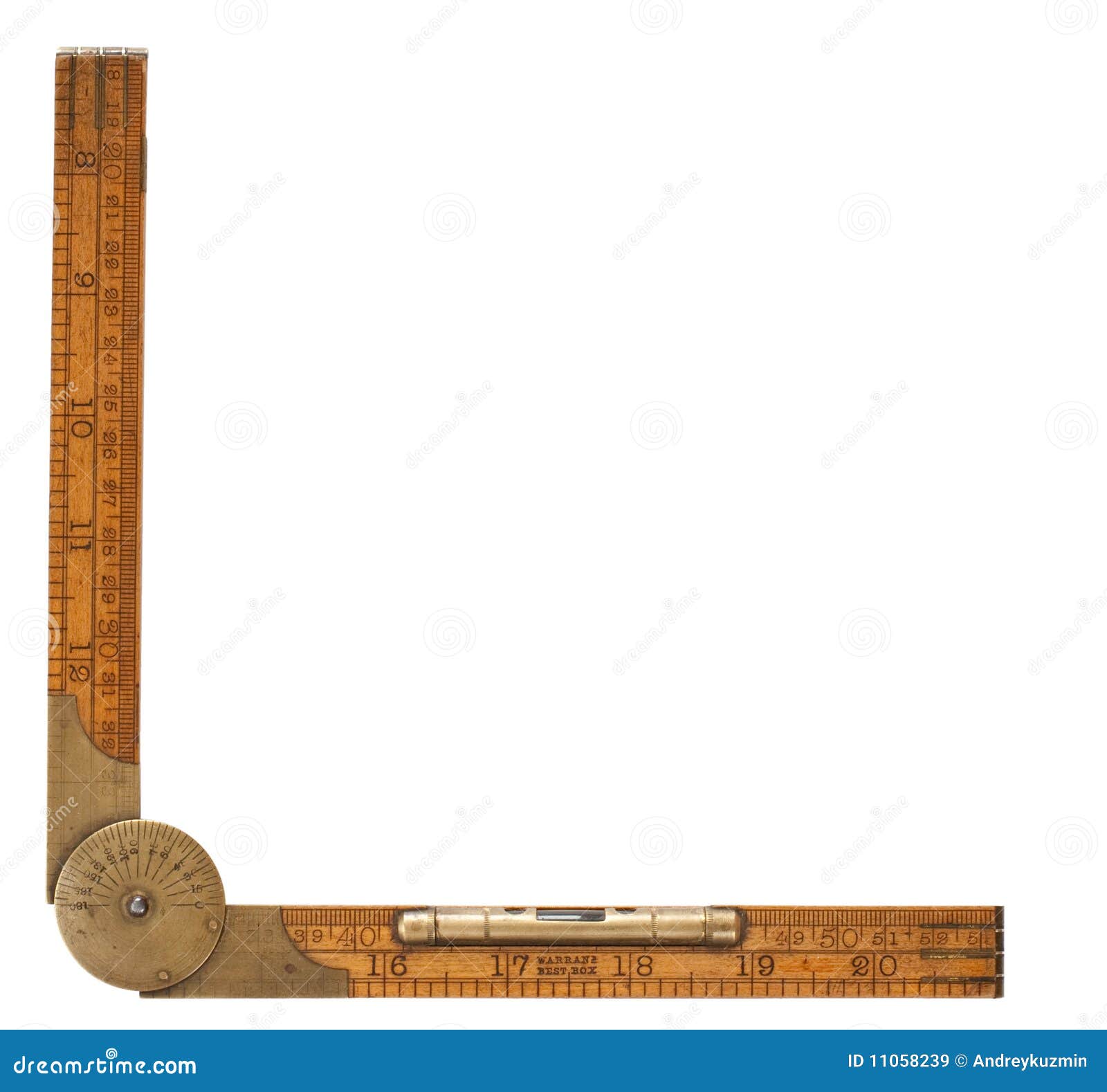 Keson 2M Metric Wood Folding Ruler