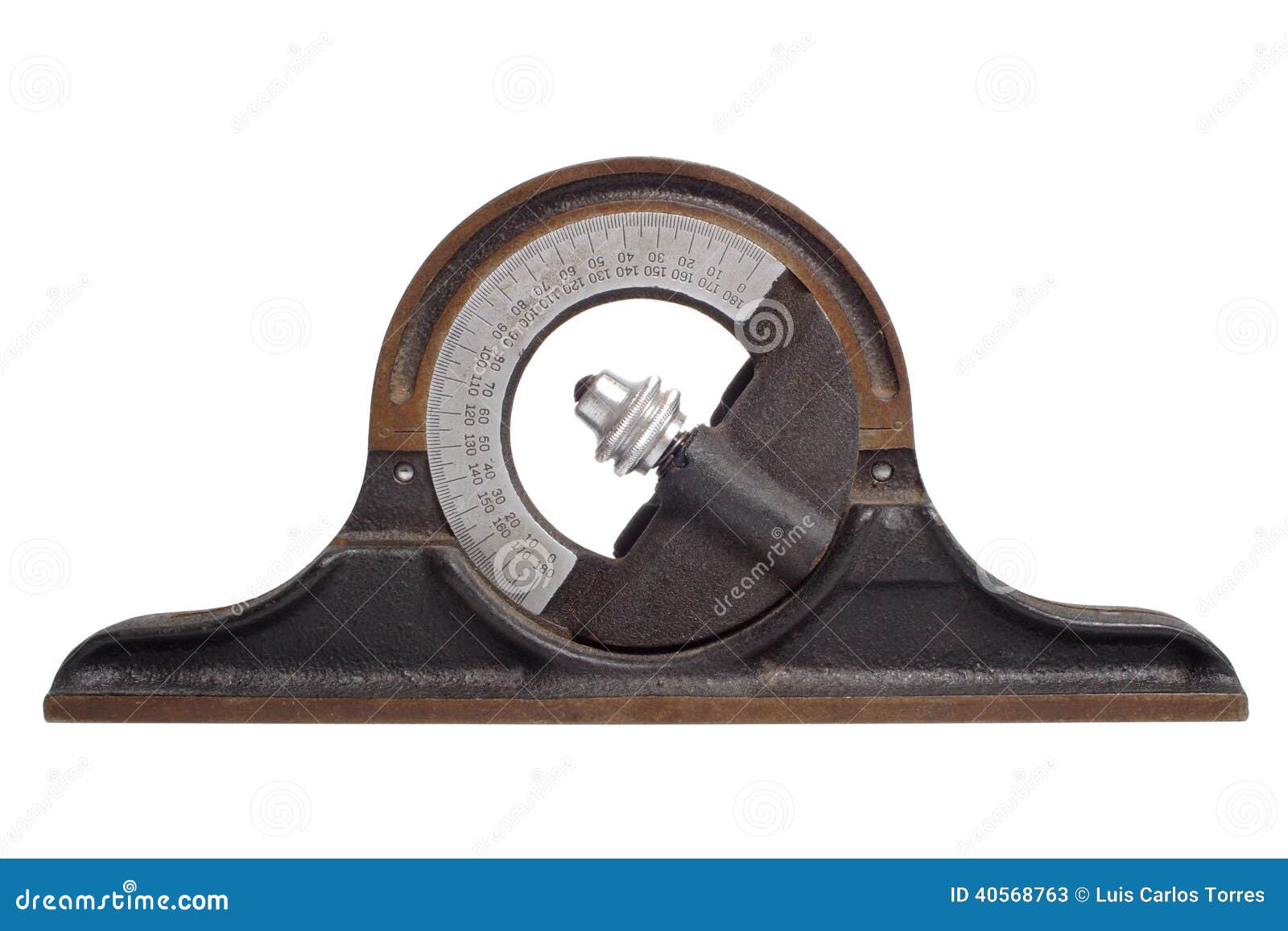 antique clinometer stock image image of antique steel 40568763