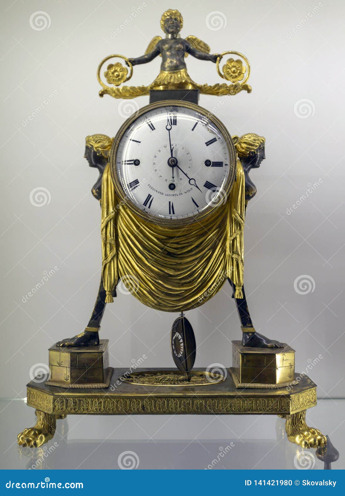 Antique clocks stock photo. Image of minute, decoration 141421980