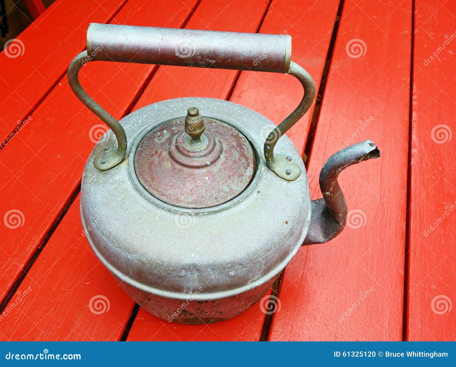 Antique Copper Kettle stock photo. Image of kettle, copper 61325120