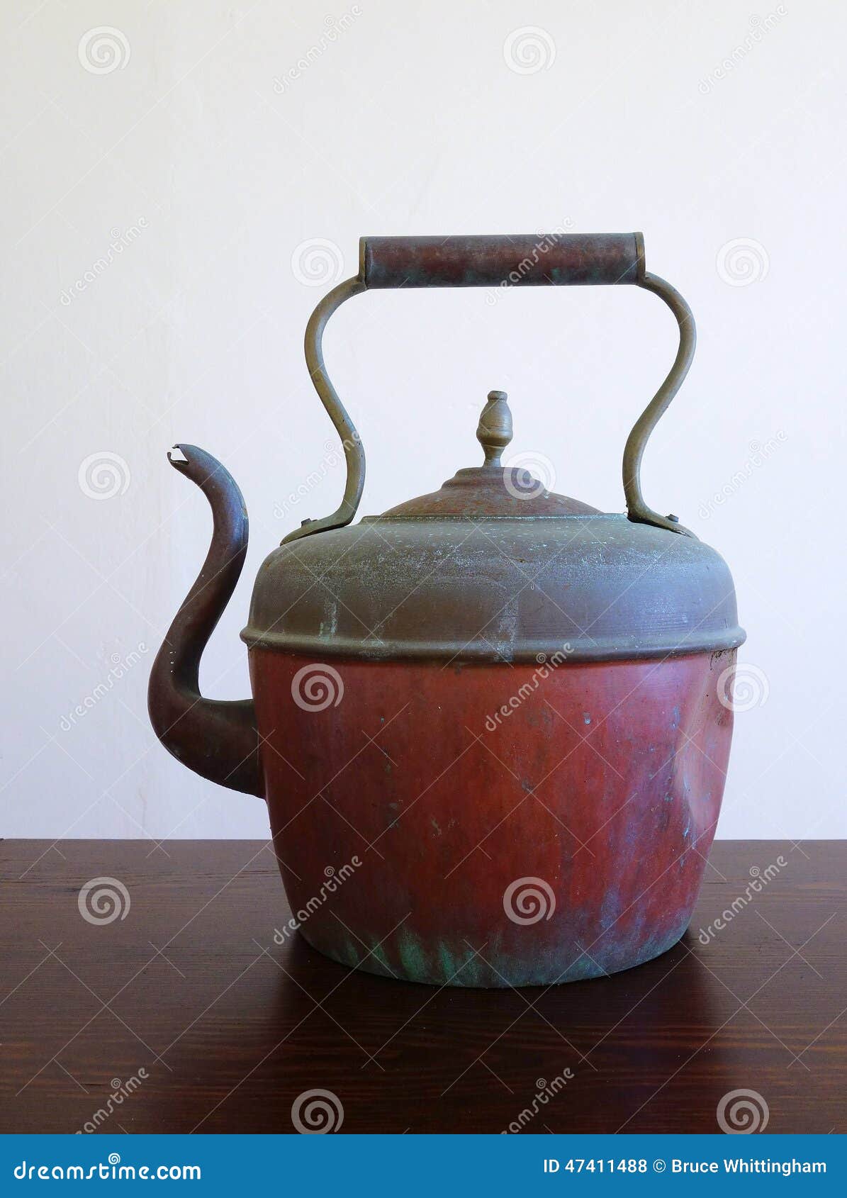 Antique Copper Kettle stock photo. Image of kettle, kitchen 47411488