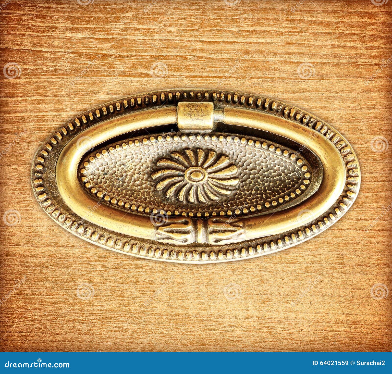 Antique Drawer And Pull Ring RoyaltyFree Stock Photo CartoonDealer