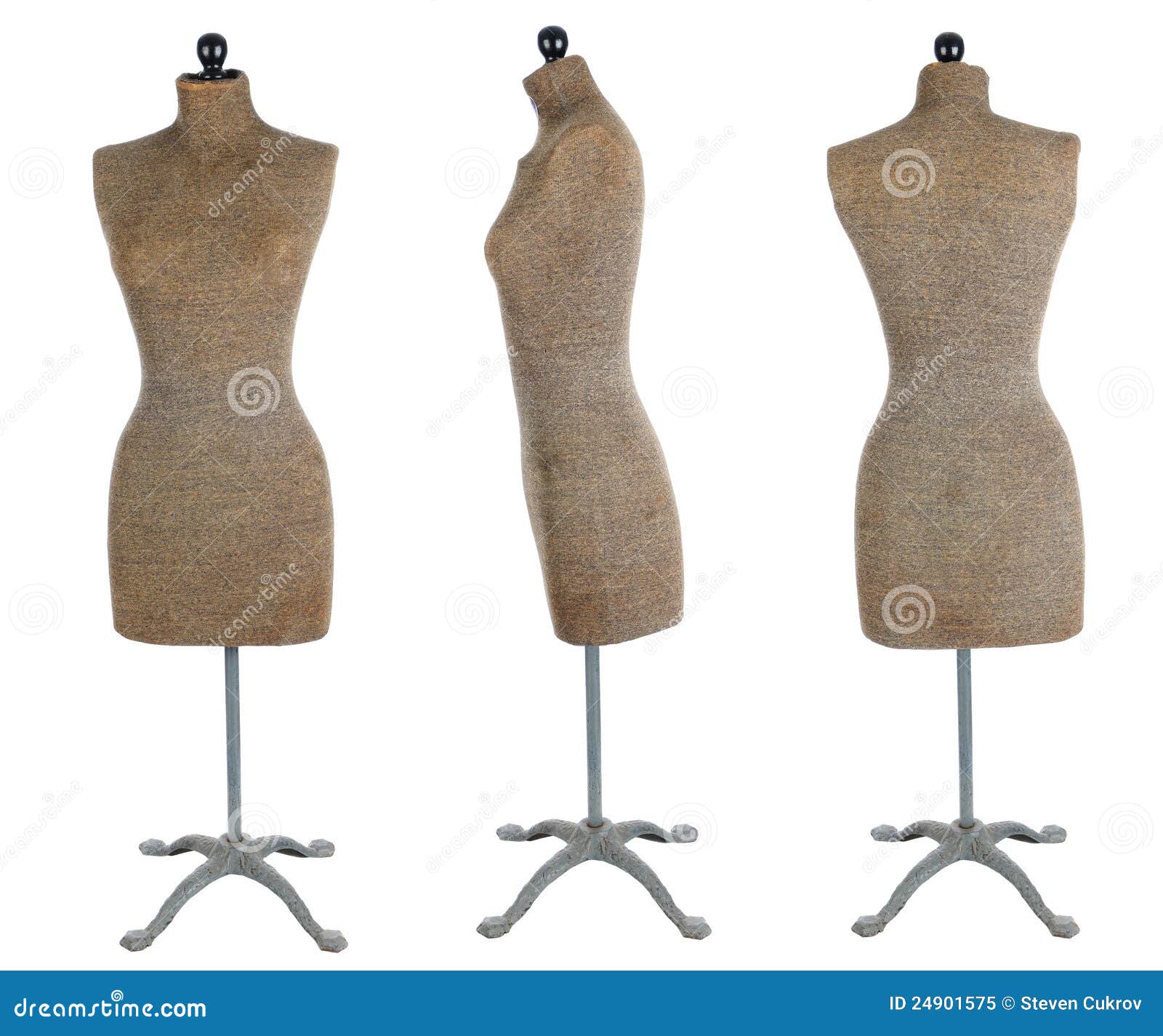 Antique Dress Form stock image. Image of back, form, side 24901575