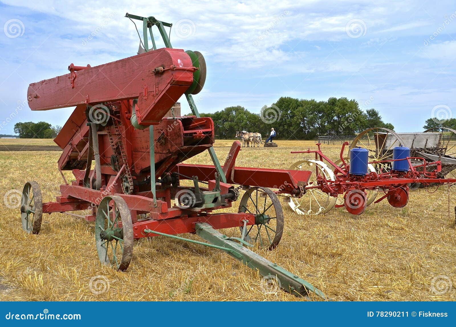 Antique Farm Machinery at a Farm Show Stock Image - Image of south, engine: 78290211