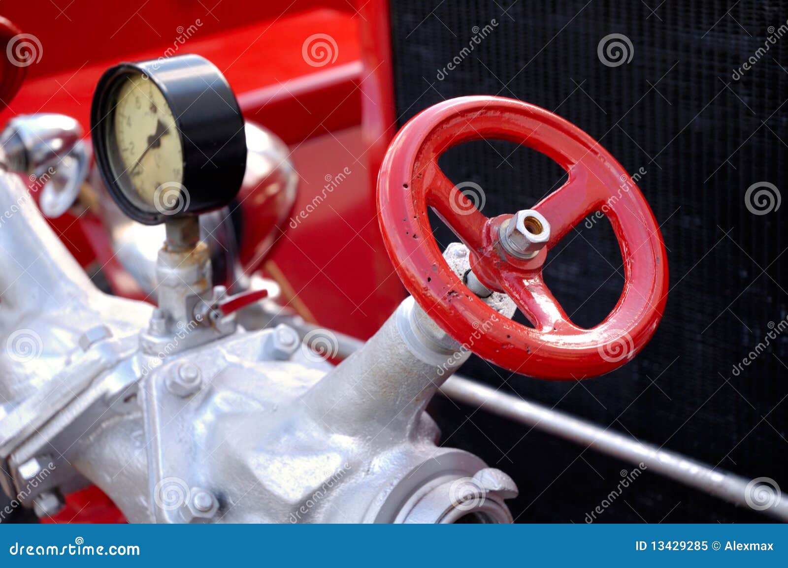 Antique Fire Engine stock image. Image of emergency, fittings 13429285