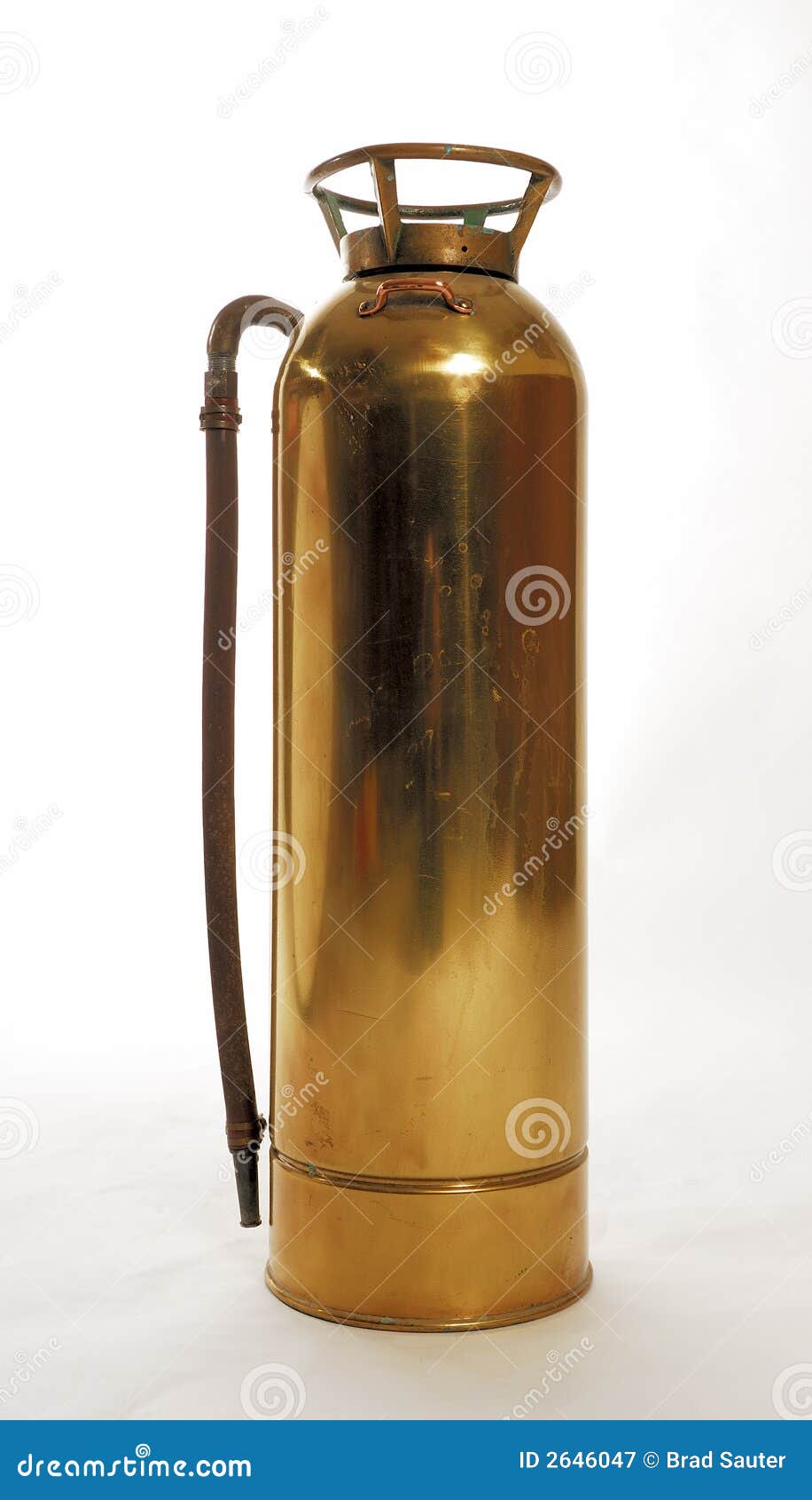 Antique Fire Extinguisher stock image. Image of nozzle 2646047