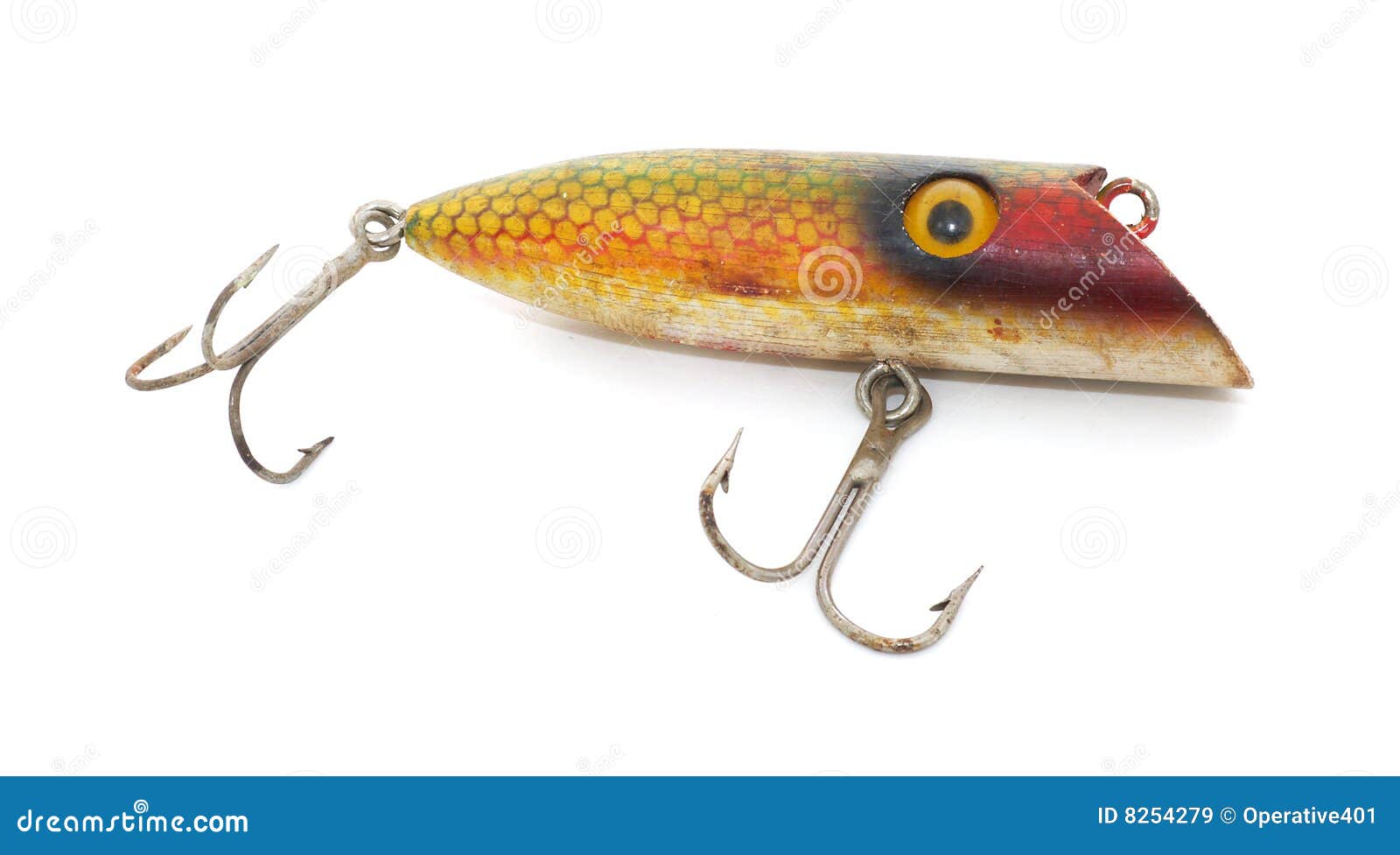 Antique fishing lure stock image. Image of close, antique - 8254279