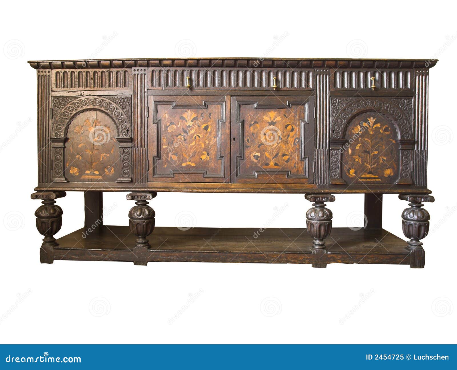 Antique furniture stock image. Image of decor, revival 2454725