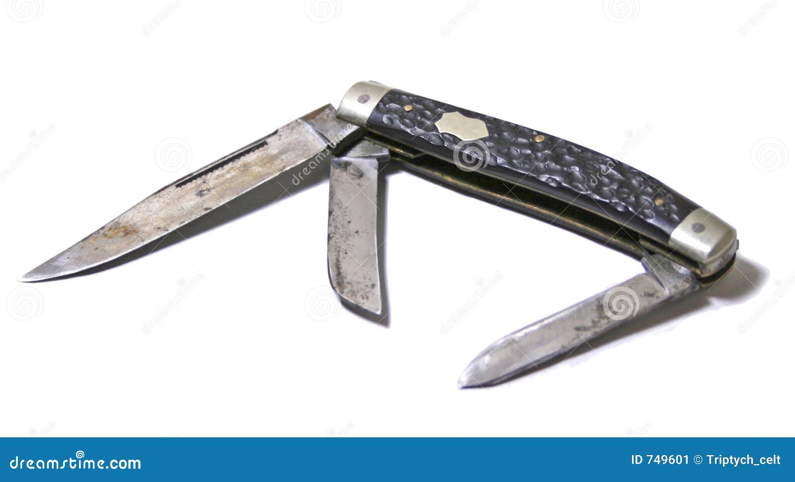 Antique German Penknife stock image. Image of original - 749601