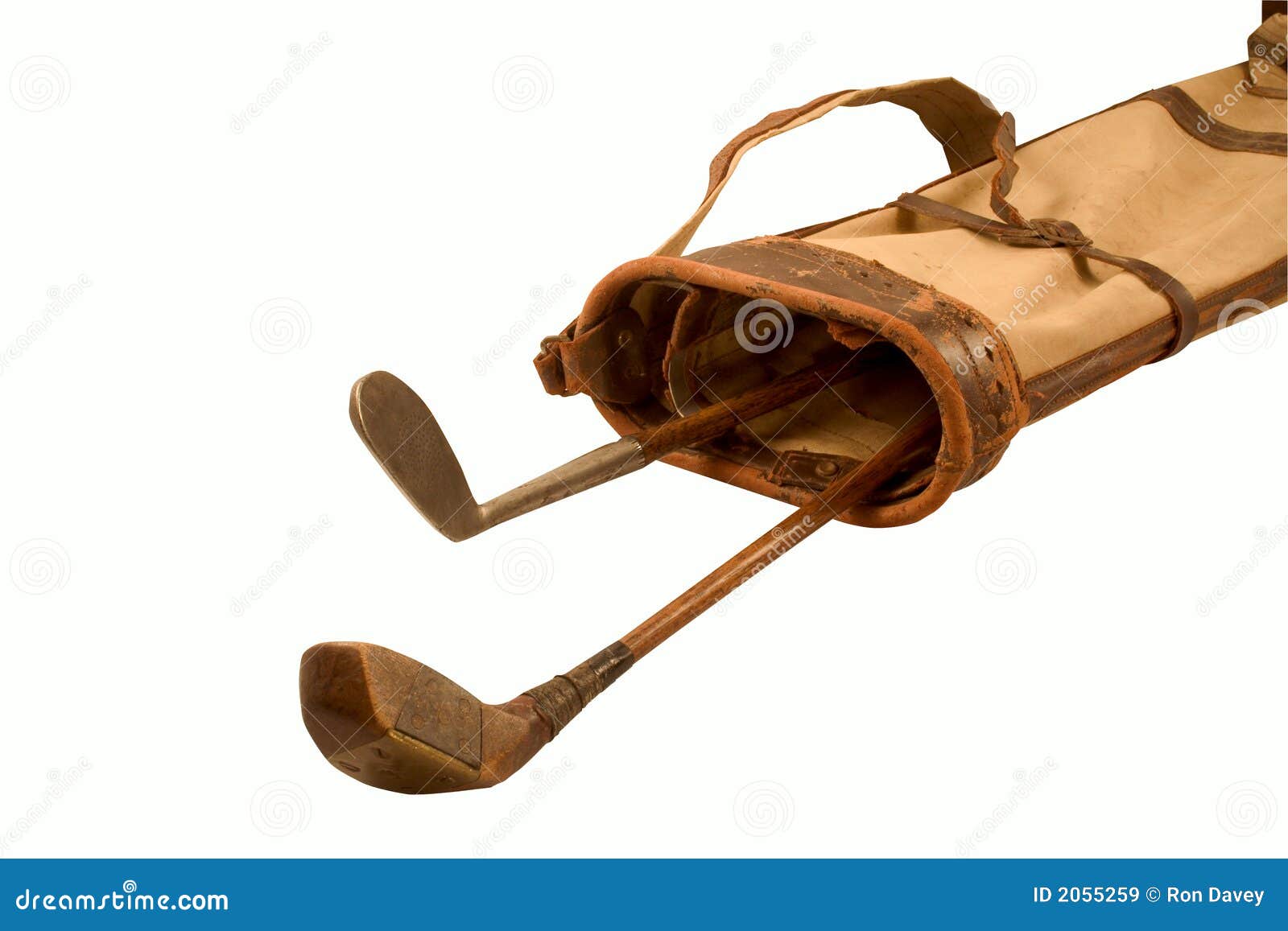 Antique Golf Clubs Royalty Free Stock Images Image 2055259