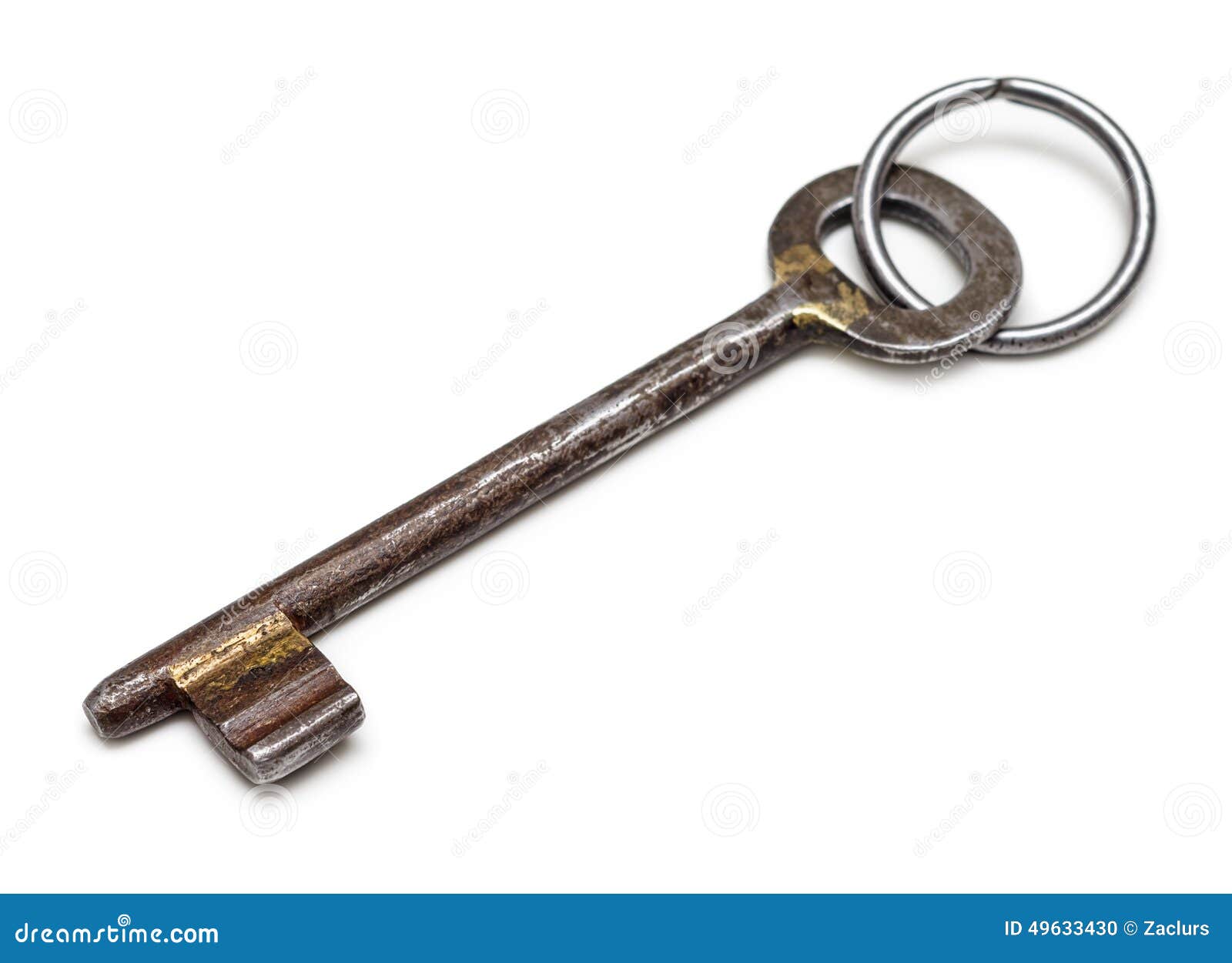 Antique iron door key stock photo. Image of dirty, iron 49633430
