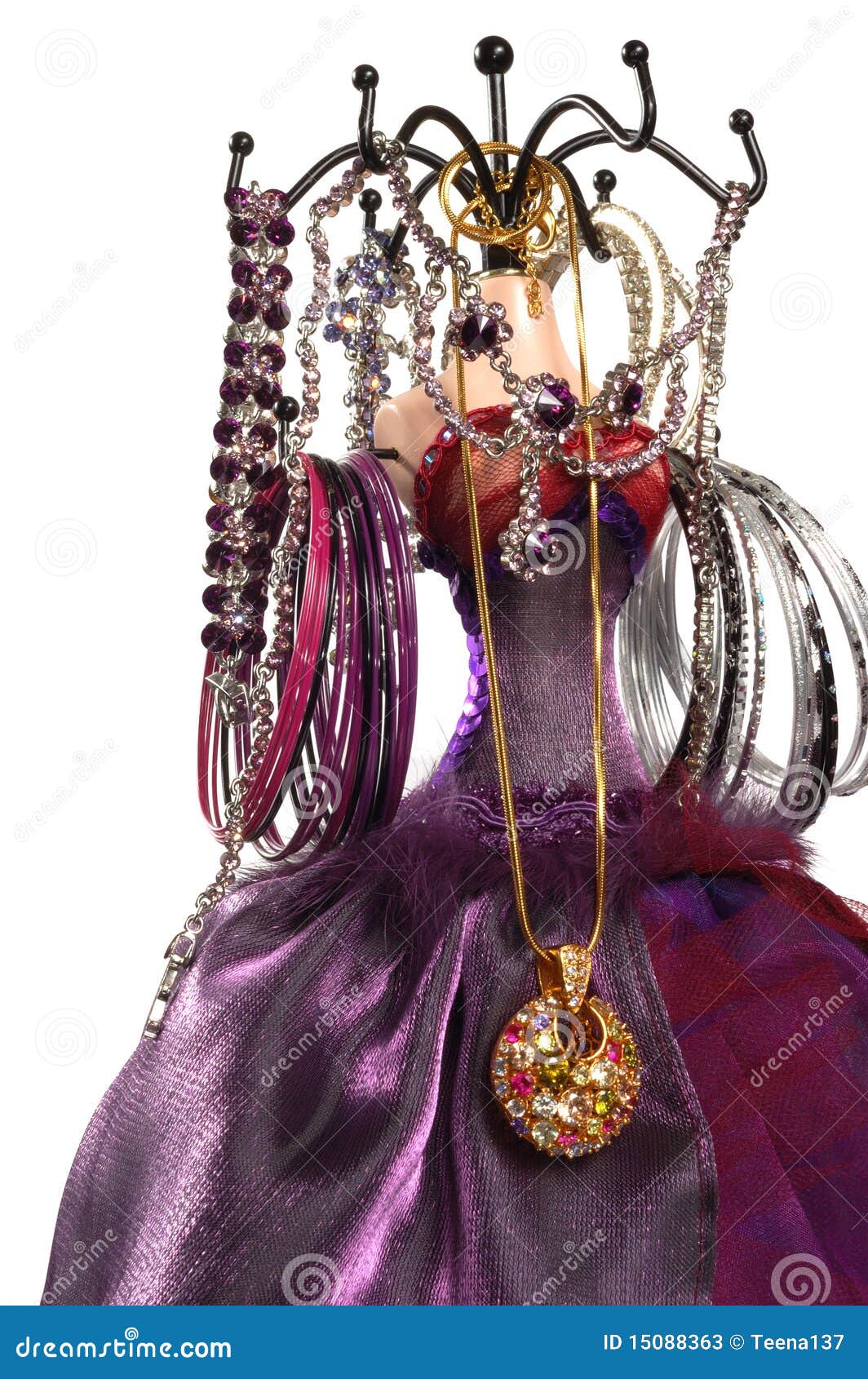 Antique jewelry holder stock image. Image of pearl, fashion 15088363