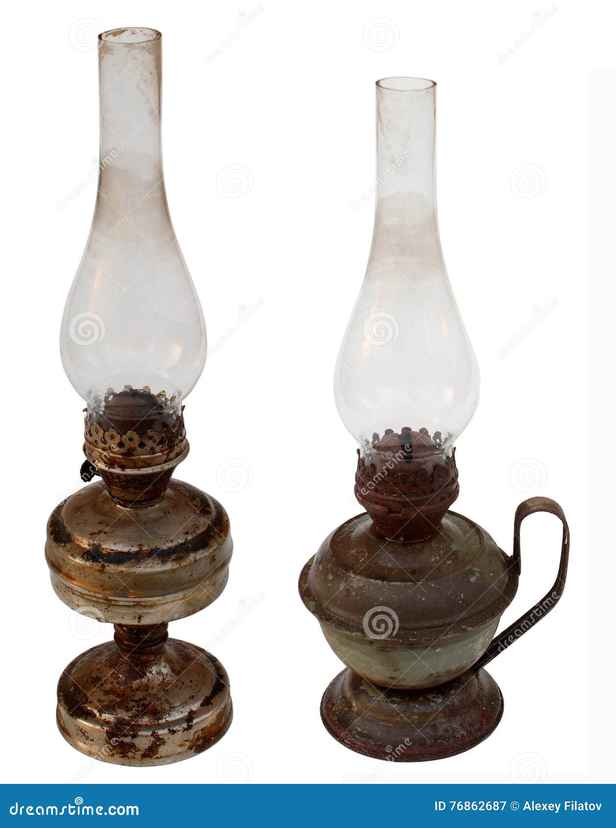 Vintage Kerosene Lamp