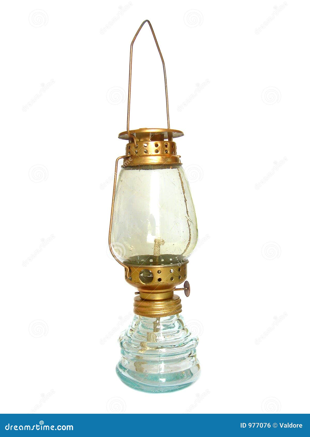 Antique Lamp on White Backgound Stock Photo Image of illuminate