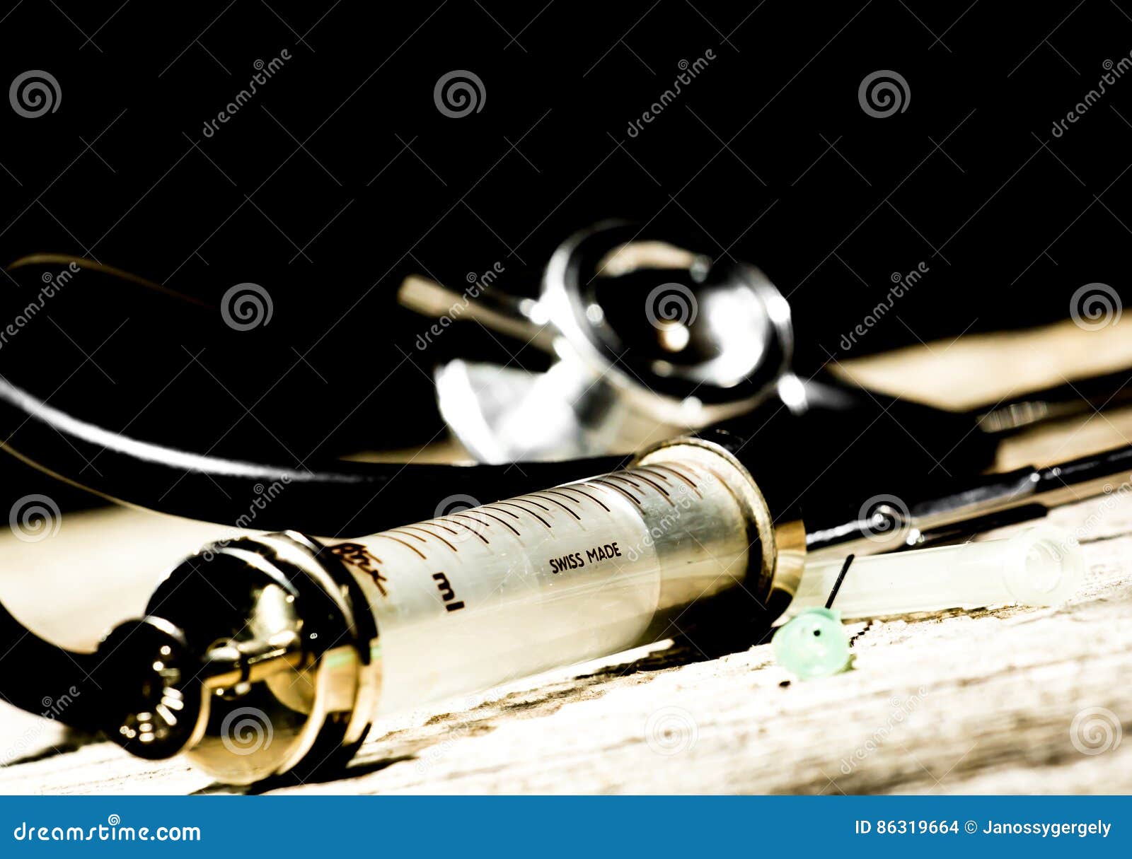Antique Medical Tools On A Wood Background Stock Photo Image of steel
