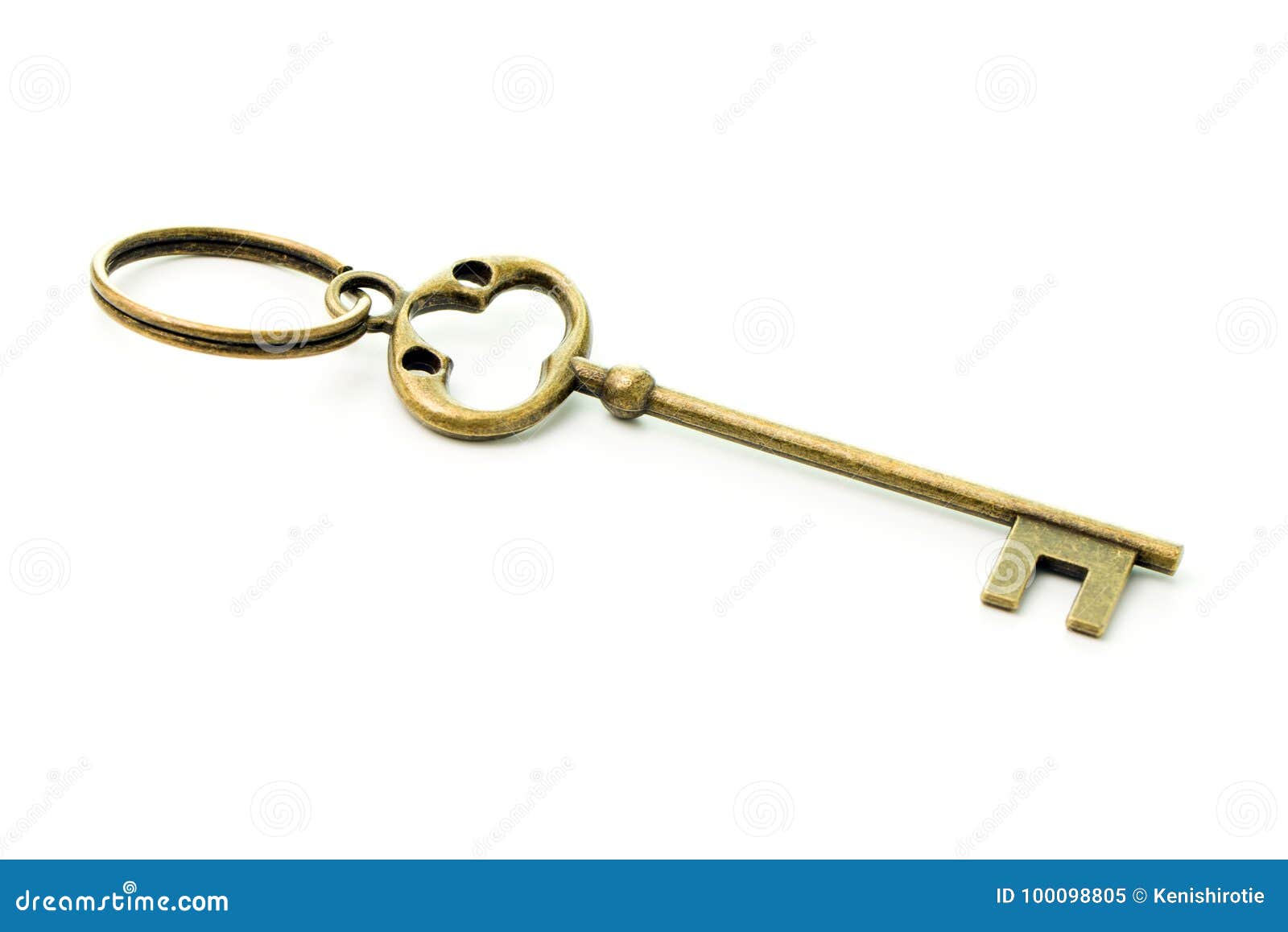 Antique metal key stock image. Image of tarnished, unlock 100098805