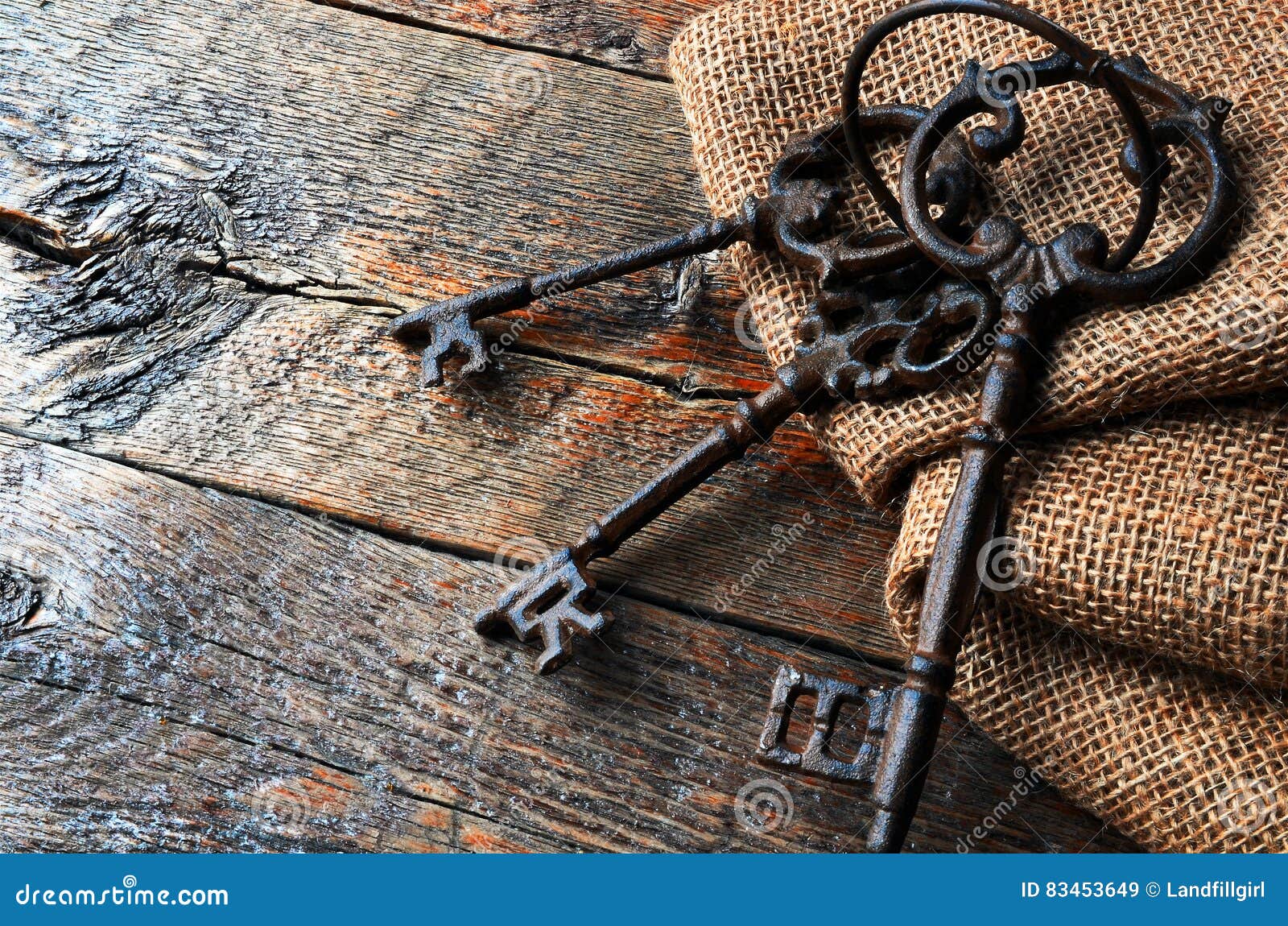 Antique Metal Keys stock image. Image of aged, weathered 83453649
