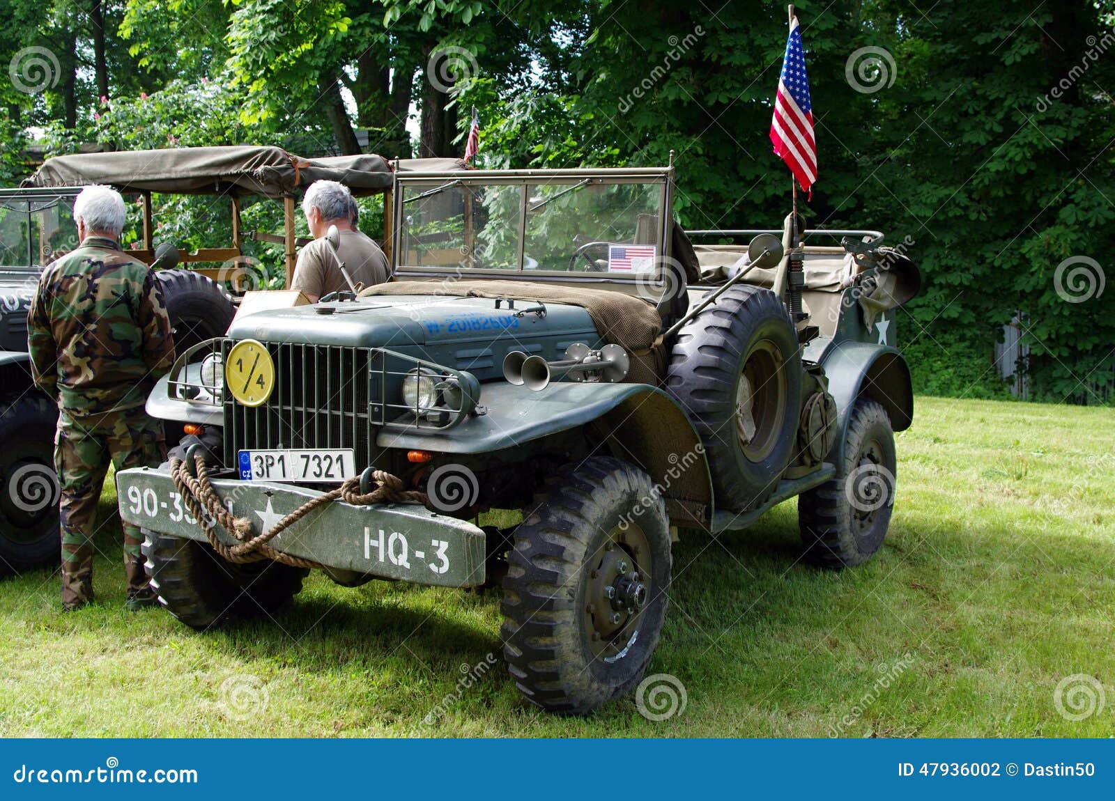 Antique military car editorial photography. Image of style 47936002