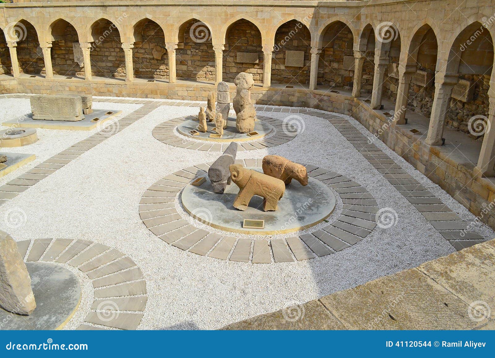 Antique museum stock photo. Image of style, baku, boulevard 41120544